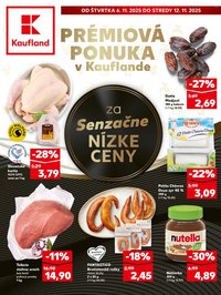 KAUFLAND leták - PRÉMIOVÁ PONUKA V KAUFLANDE (2025-11-06 - 2025-11-12)