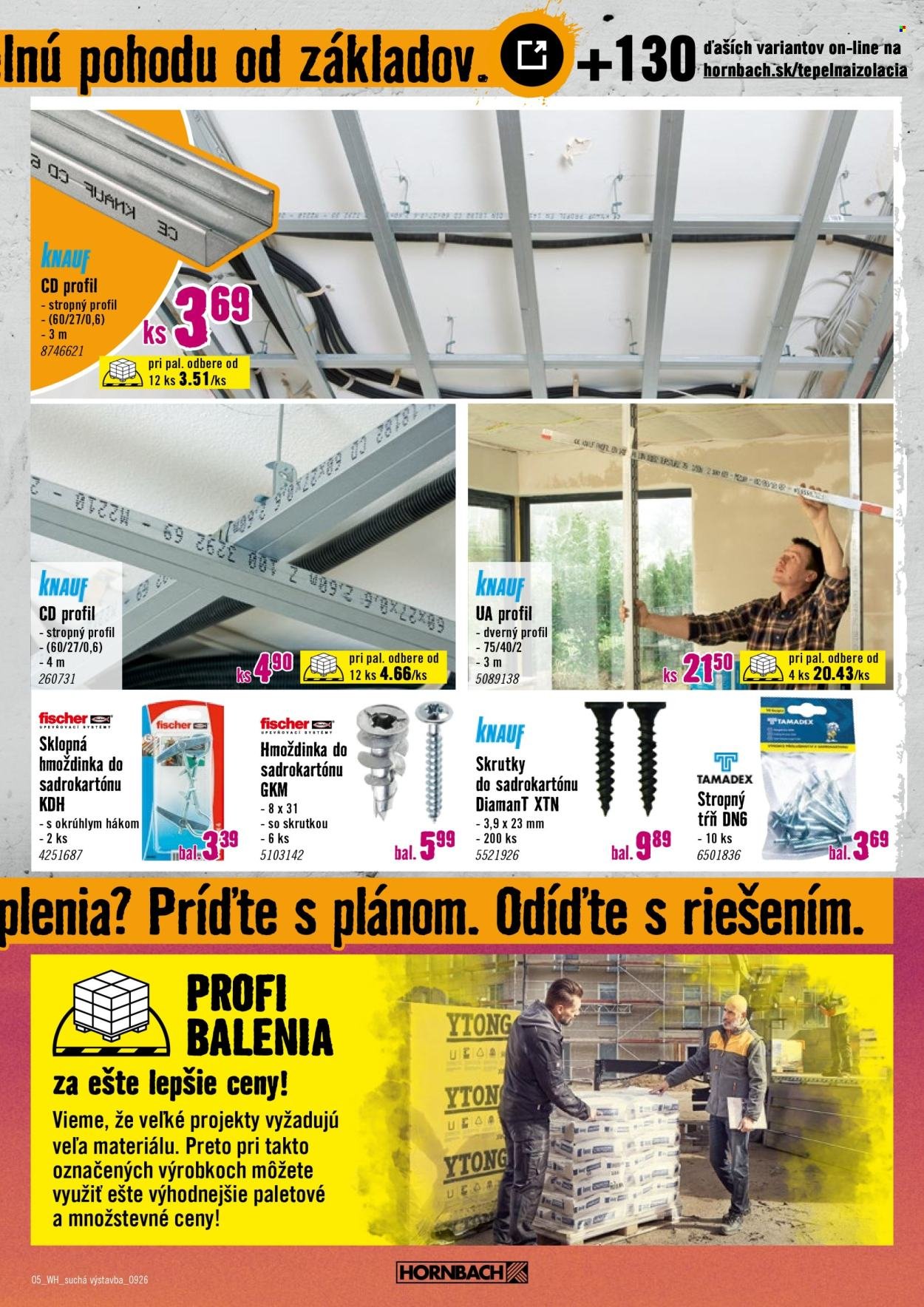 HORNBACH leták - Váš ďalší projekt - Suchá výstavba