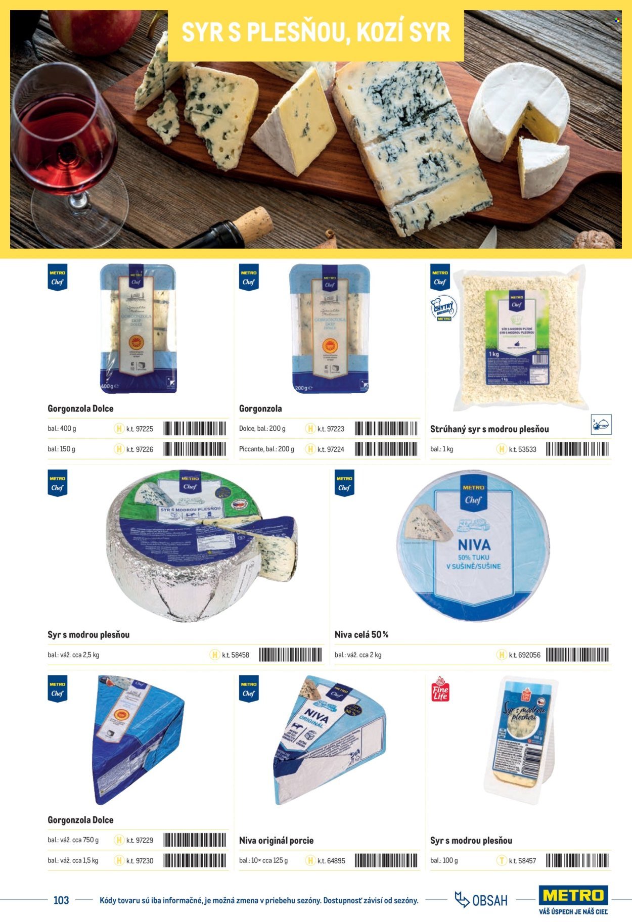 METRO leták - Katalóg vlastných značiek METRO (2025-11-22) | 103