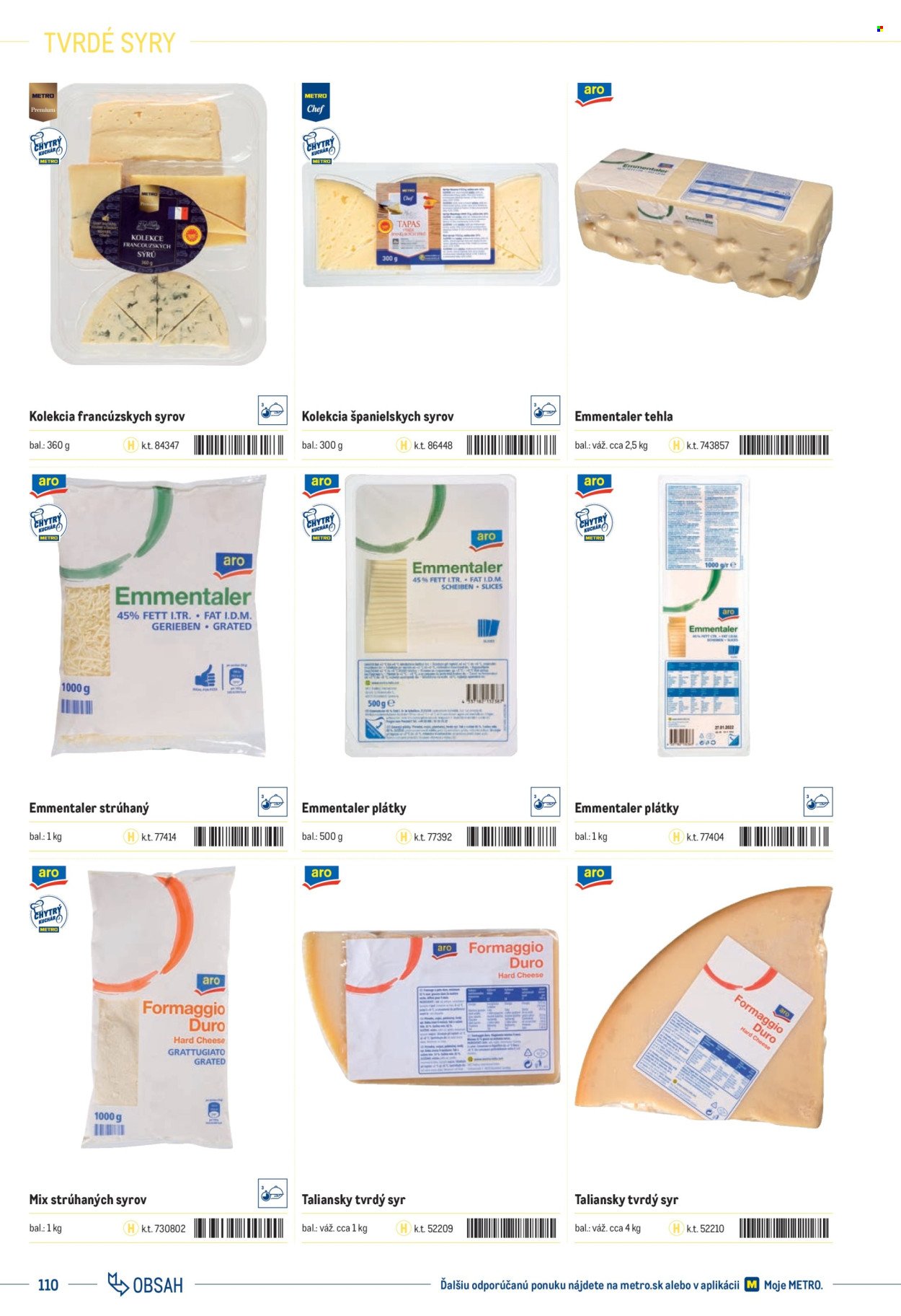 METRO leták - Katalóg vlastných značiek METRO (2025-11-22) | 110