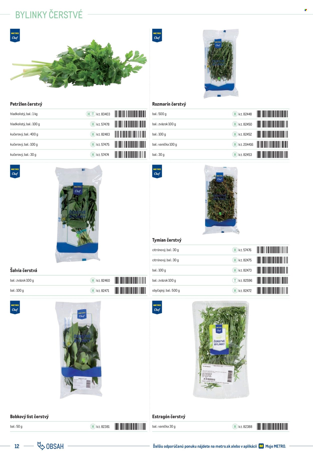 METRO leták - Katalóg vlastných značiek METRO (2025-11-22) | 12