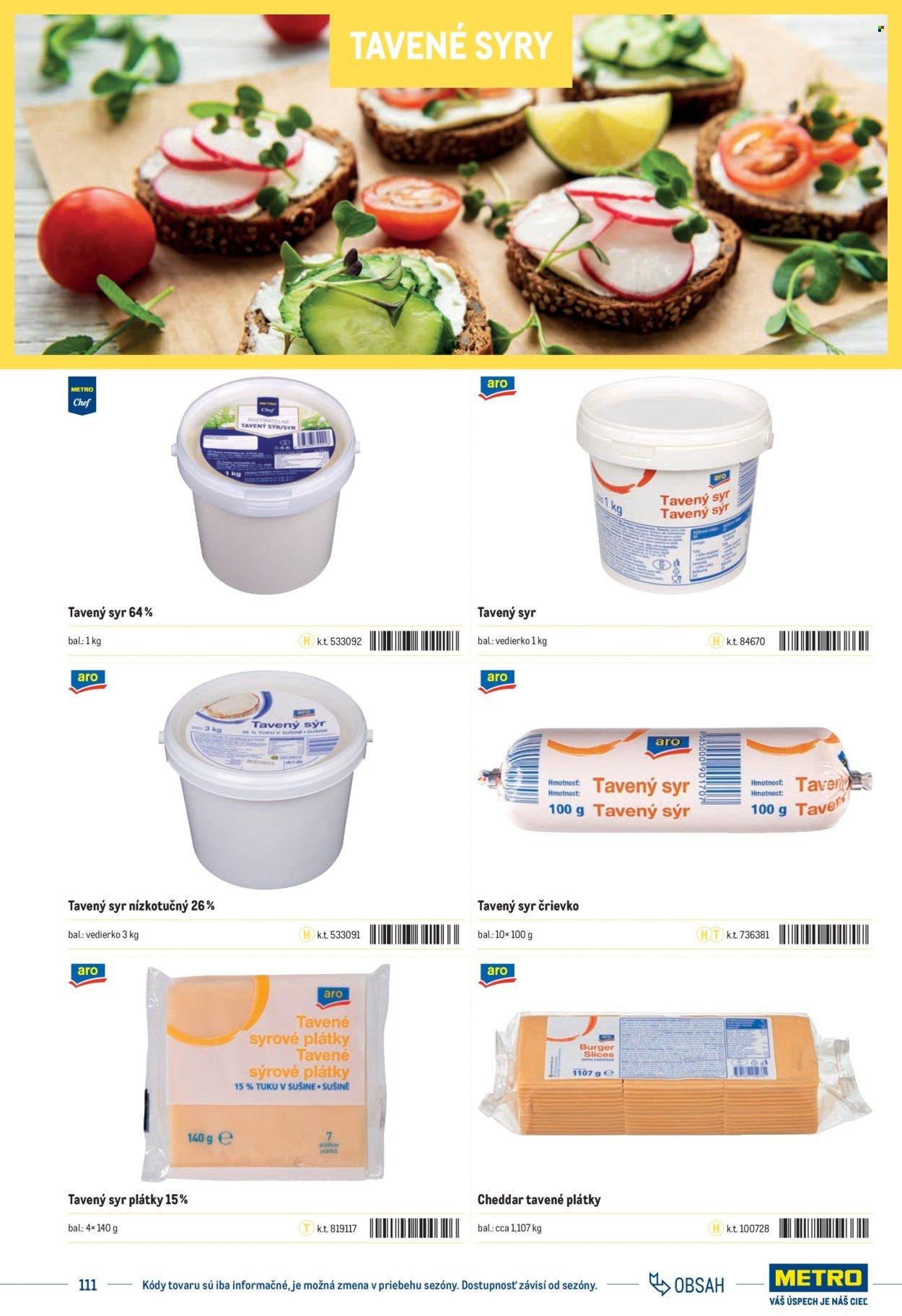 METRO leták - Katalóg vlastných značiek METRO (2025-11-22) | 111