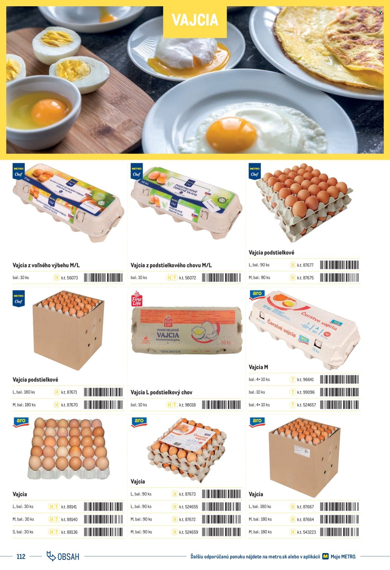 METRO leták - Katalóg vlastných značiek METRO (2025-11-22) | 112