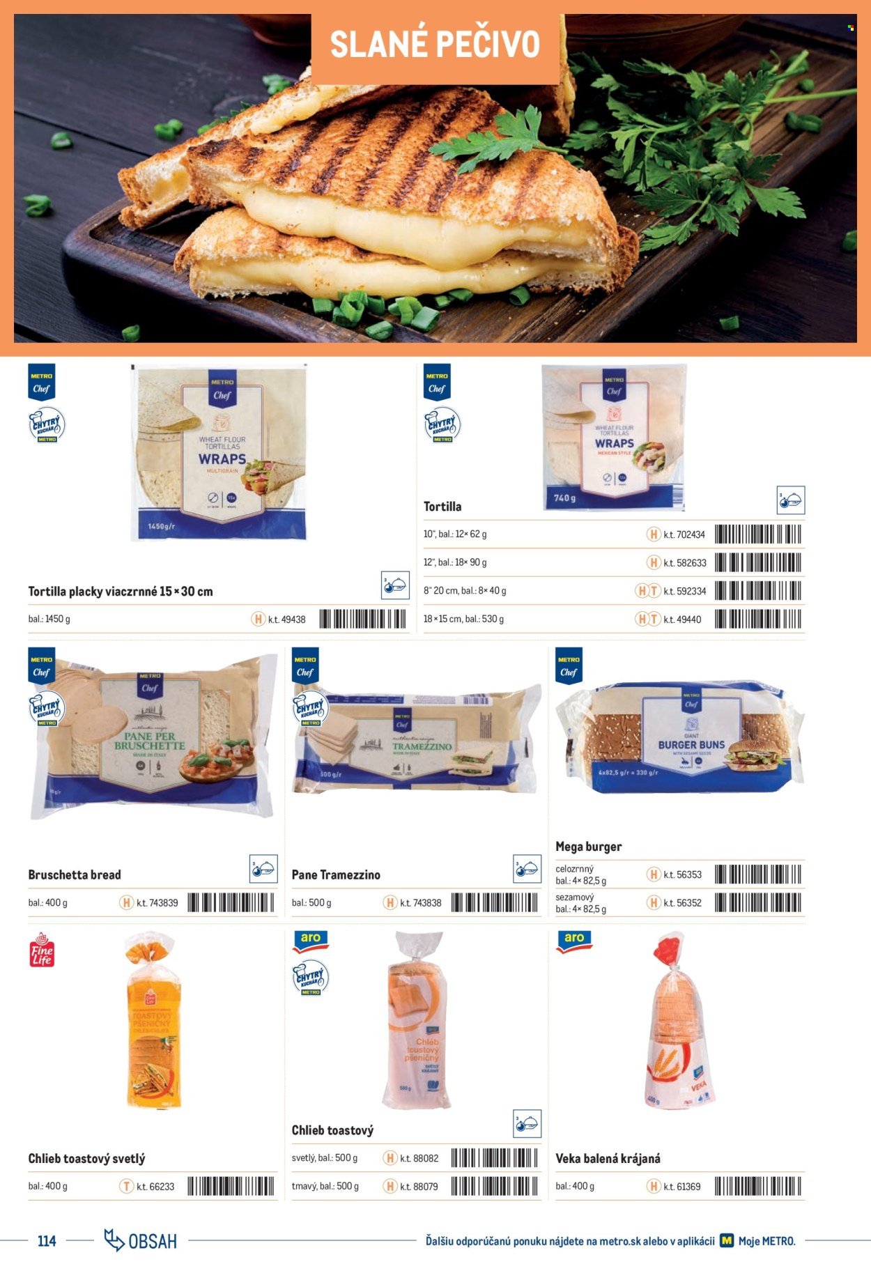 METRO leták - Katalóg vlastných značiek METRO (2025-11-22) | 114
