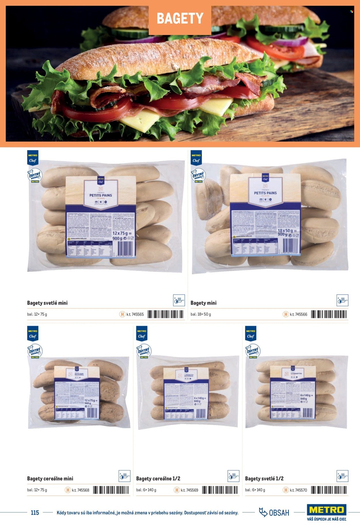METRO leták - Katalóg vlastných značiek METRO (2025-11-22) | 115