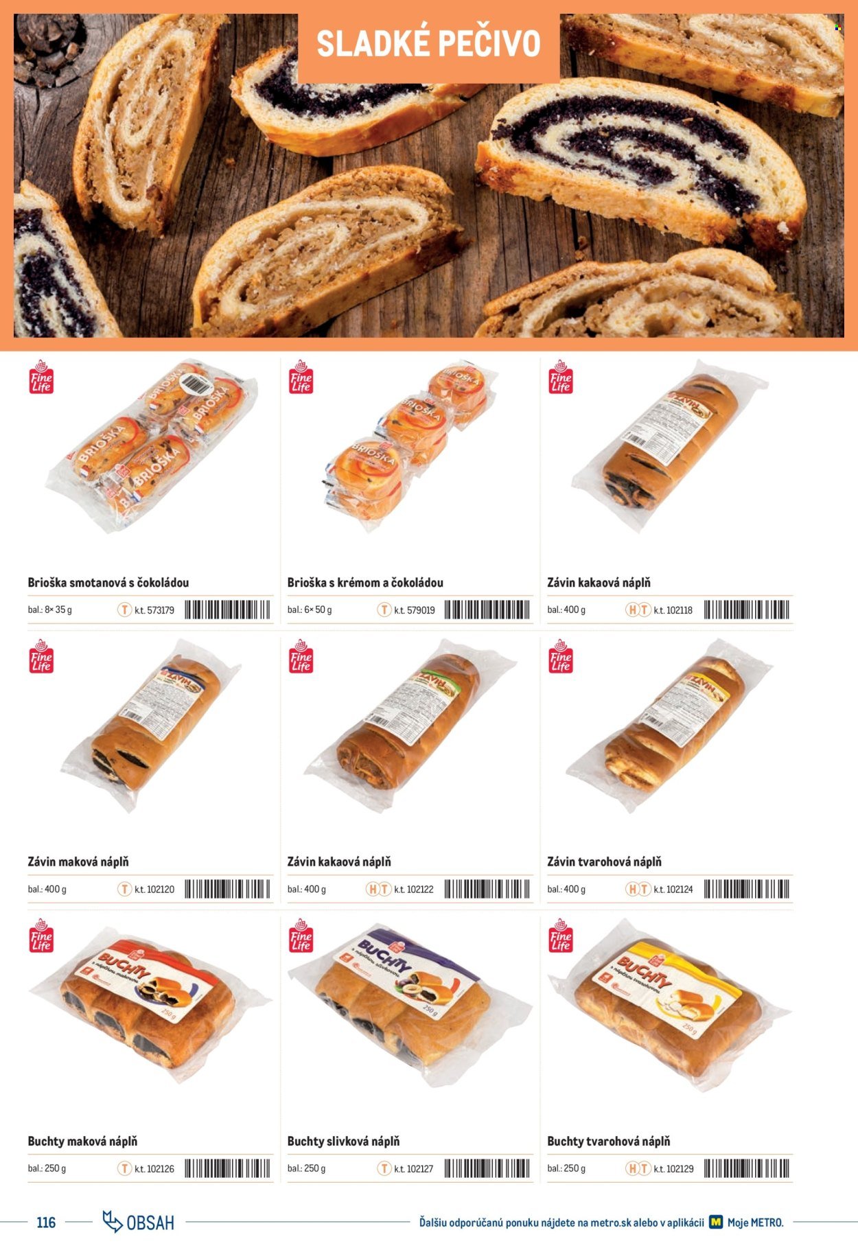 METRO leták - Katalóg vlastných značiek METRO (2025-11-22) | 116