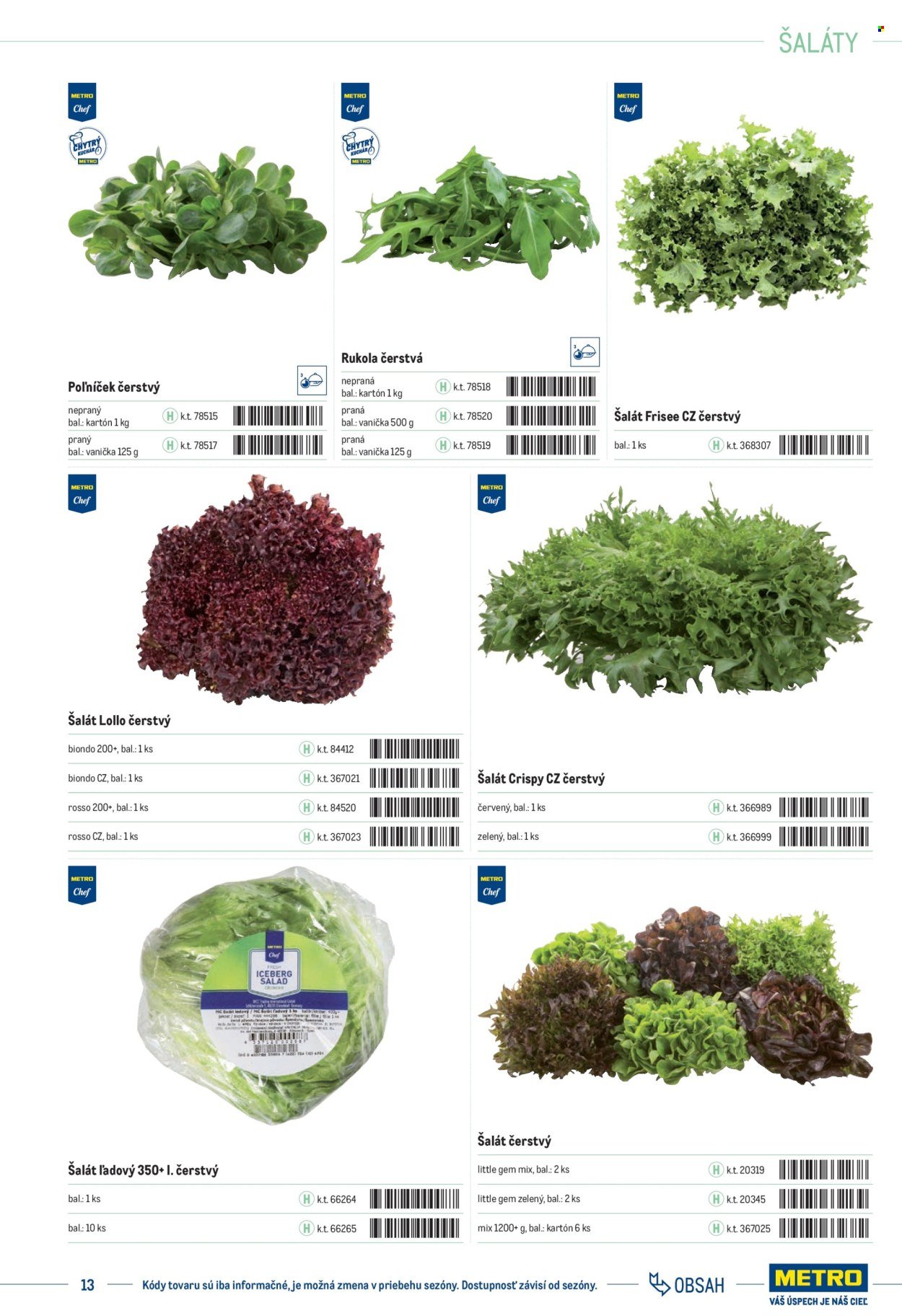 METRO leták - Katalóg vlastných značiek METRO (2025-11-22) | 13