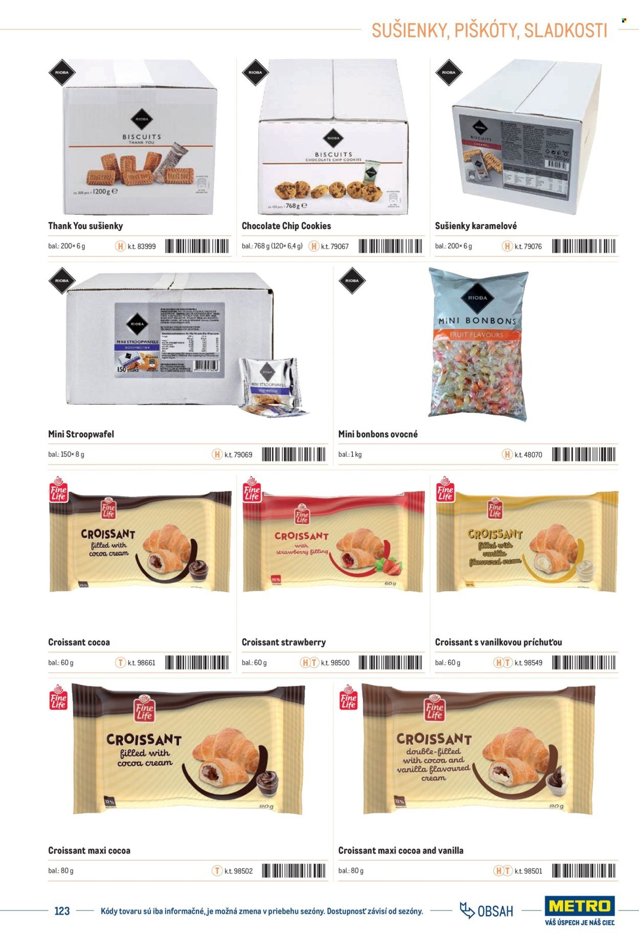 METRO leták - Katalóg vlastných značiek METRO (2025-11-22) | 123