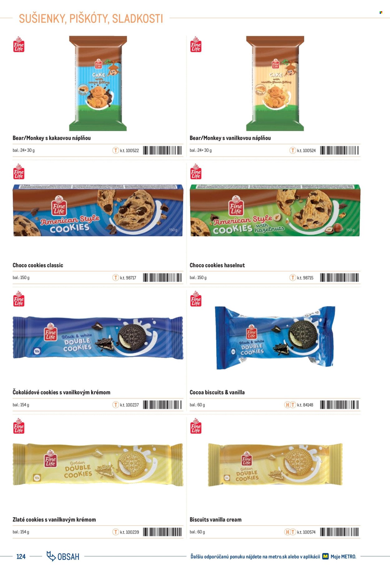 METRO leták - Katalóg vlastných značiek METRO (2025-11-22) | 124