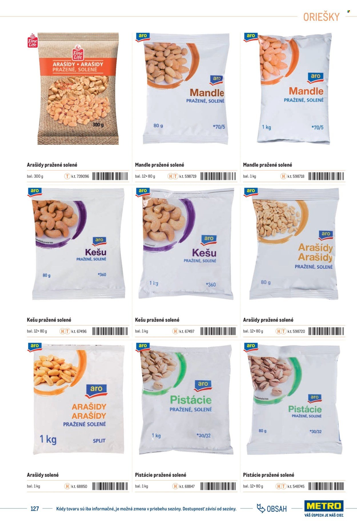 METRO leták - Katalóg vlastných značiek METRO (2025-11-22) | 127