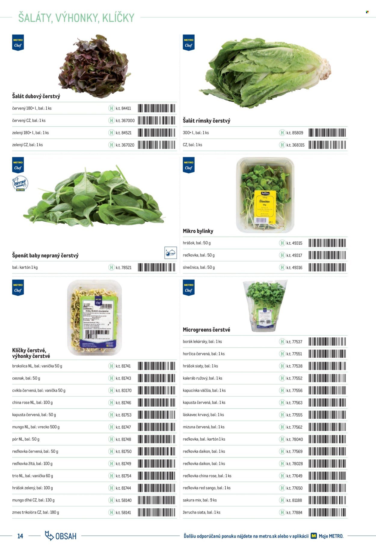 METRO leták - Katalóg vlastných značiek METRO (2025-11-22) | 14