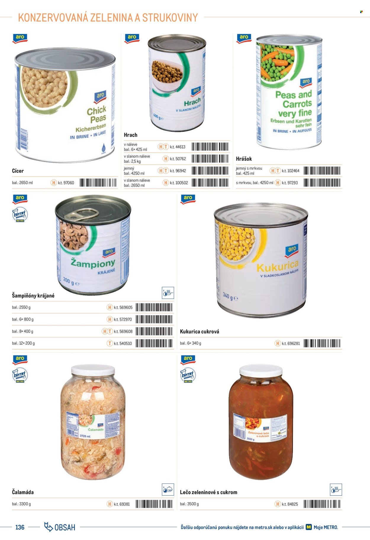 METRO leták - Katalóg vlastných značiek METRO (2025-11-22) | 136