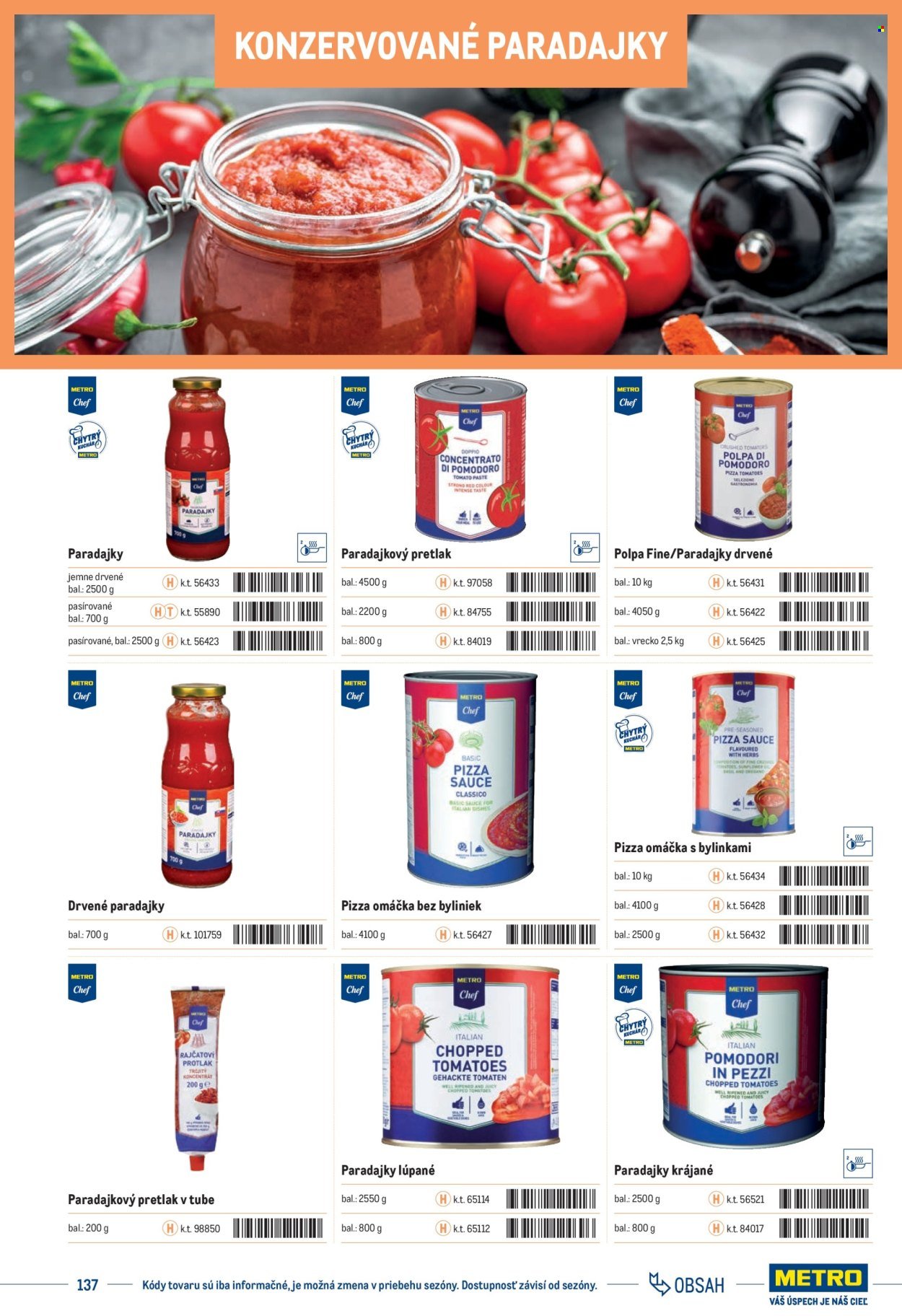 METRO leták - Katalóg vlastných značiek METRO (2025-11-22) | 137