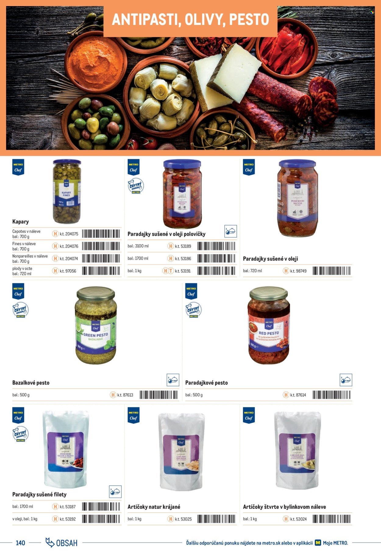 METRO leták - Katalóg vlastných značiek METRO (2025-11-22) | 140