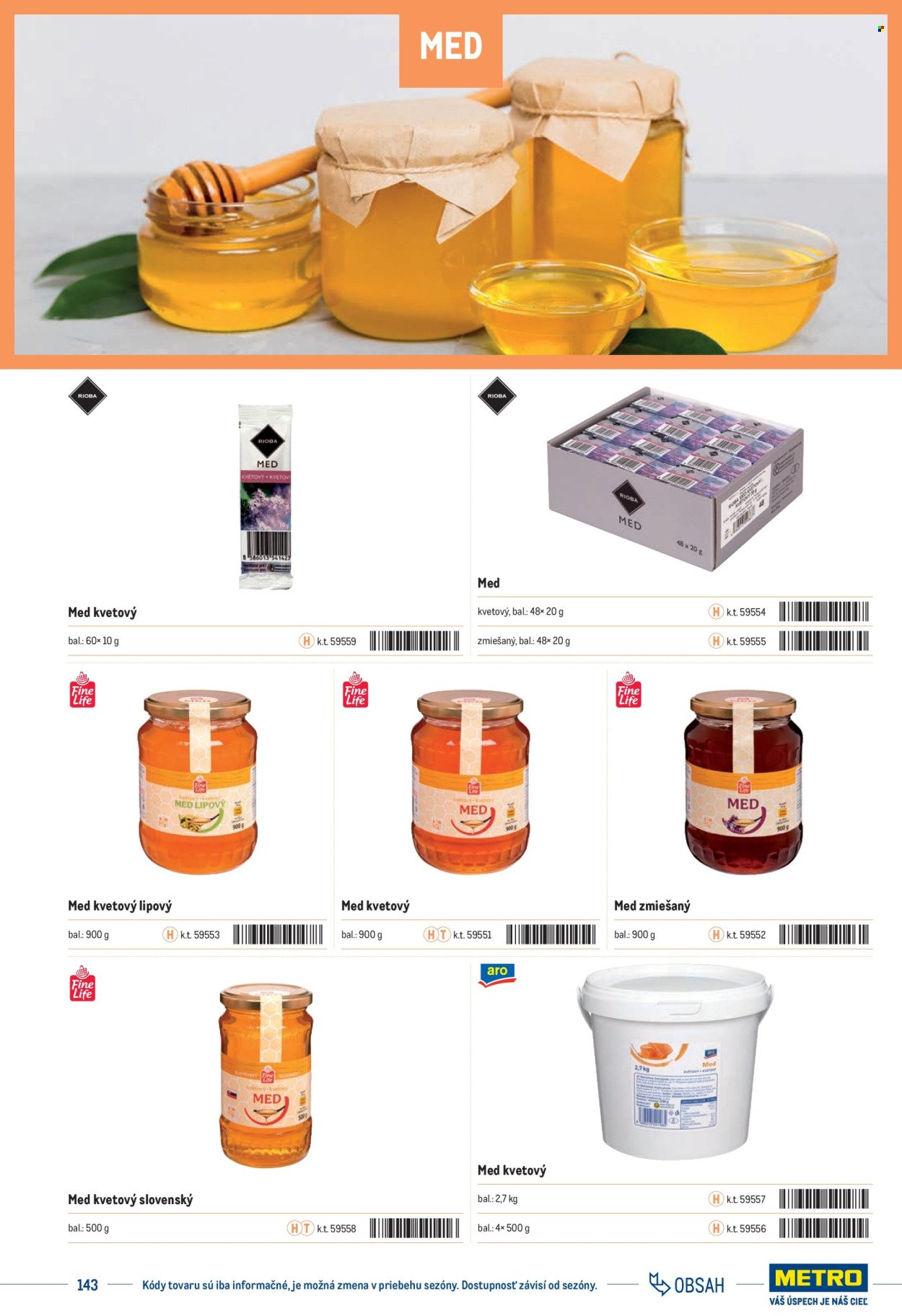 METRO leták - Katalóg vlastných značiek METRO (2025-11-22) | 143