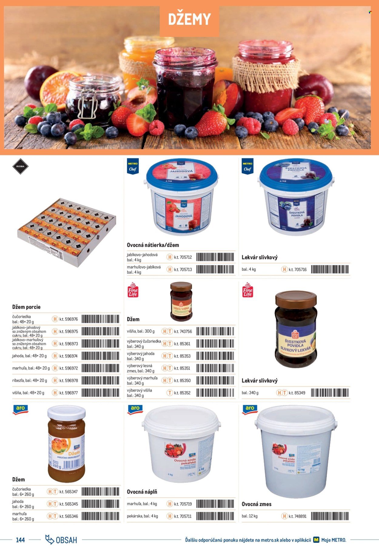 METRO leták - Katalóg vlastných značiek METRO (2025-11-22) | 144
