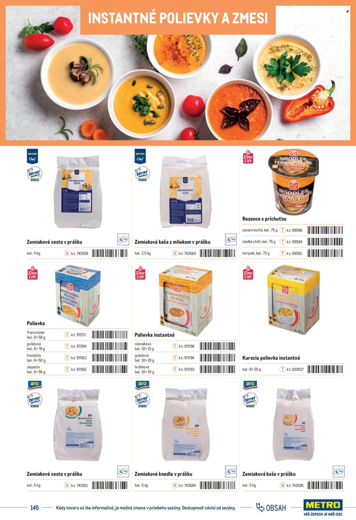 METRO leták - Katalóg vlastných značiek METRO (2025-11-22) | 145