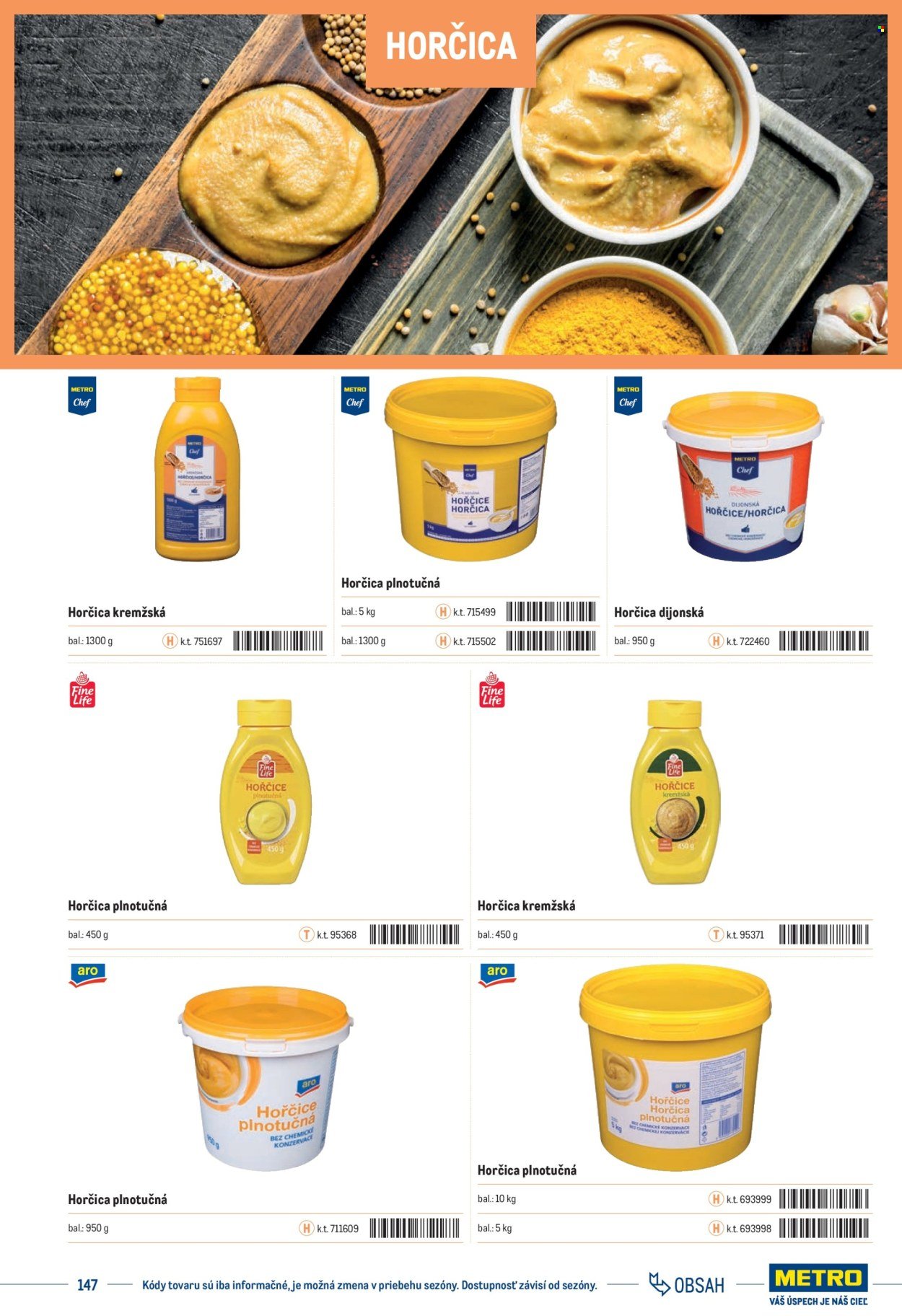 METRO leták - Katalóg vlastných značiek METRO (2025-11-22) | 147