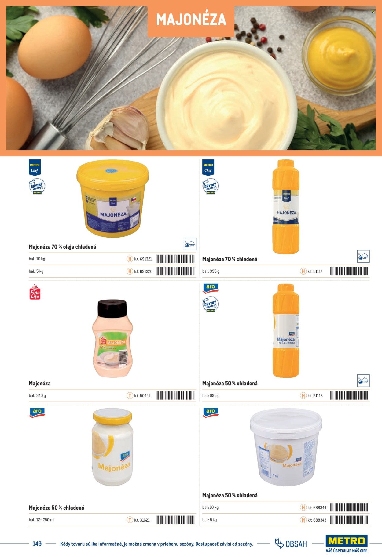 METRO leták - Katalóg vlastných značiek METRO (2025-11-22) | 149