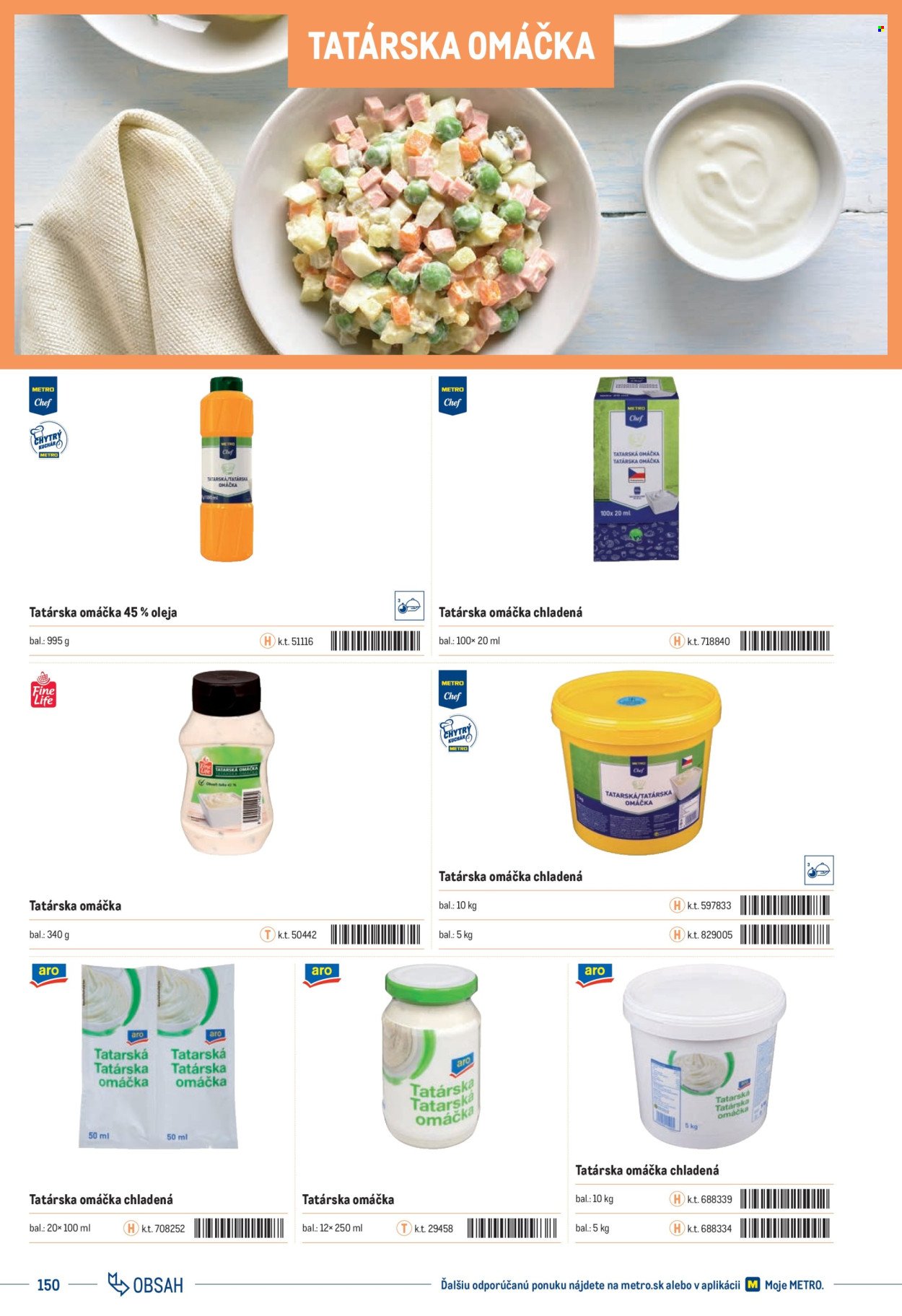 METRO leták - Katalóg vlastných značiek METRO (2025-11-22) | 150