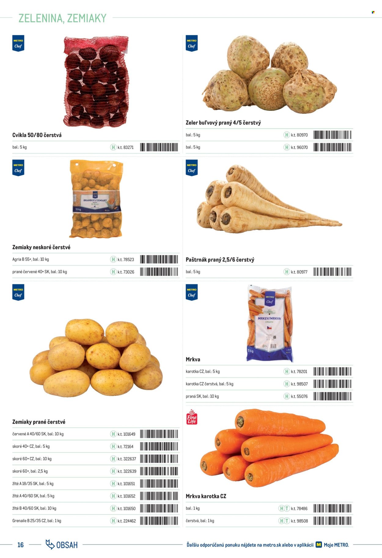 METRO leták - Katalóg vlastných značiek METRO (2025-11-22) | 16
