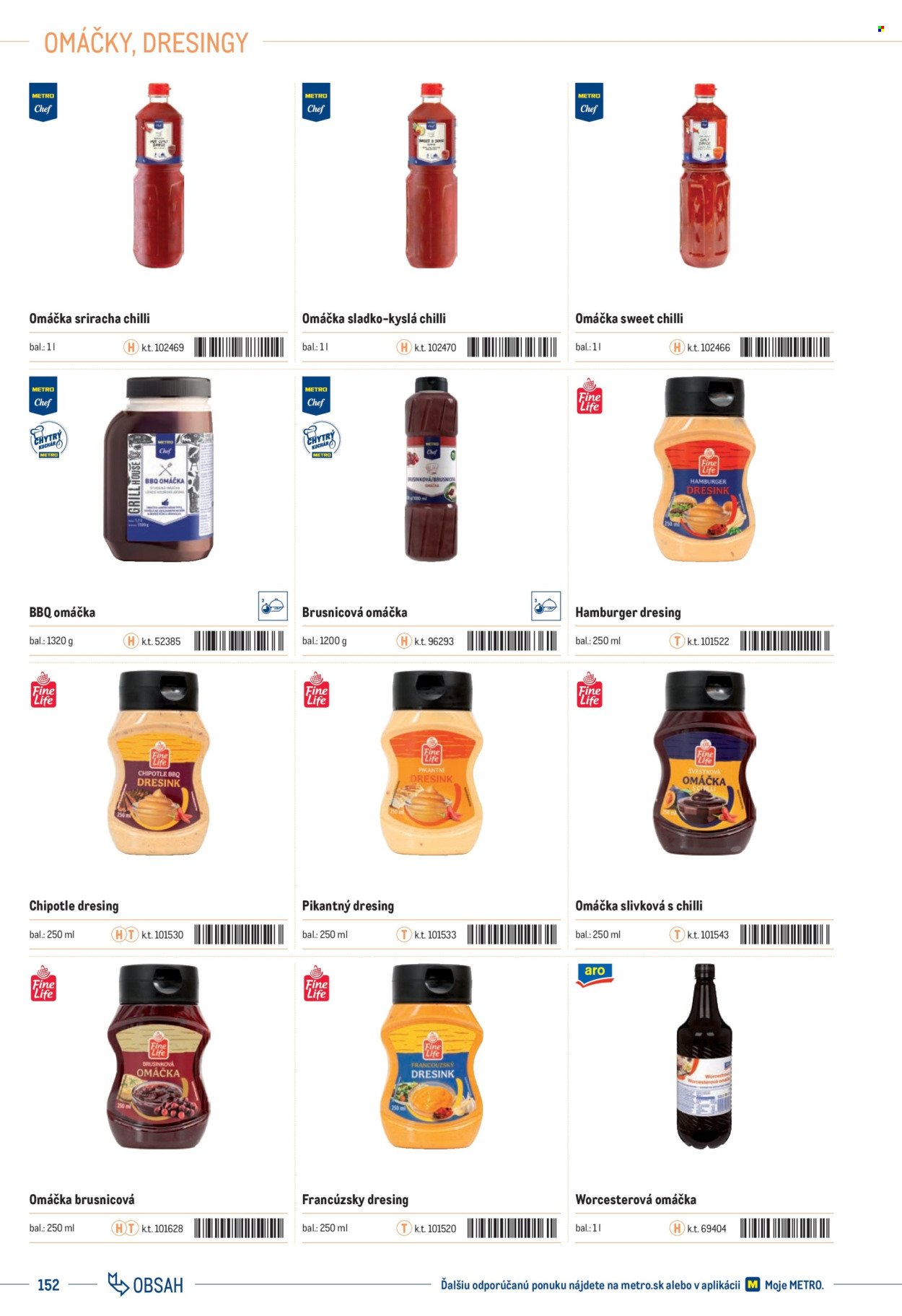 METRO leták - Katalóg vlastných značiek METRO (2025-11-22) | 152
