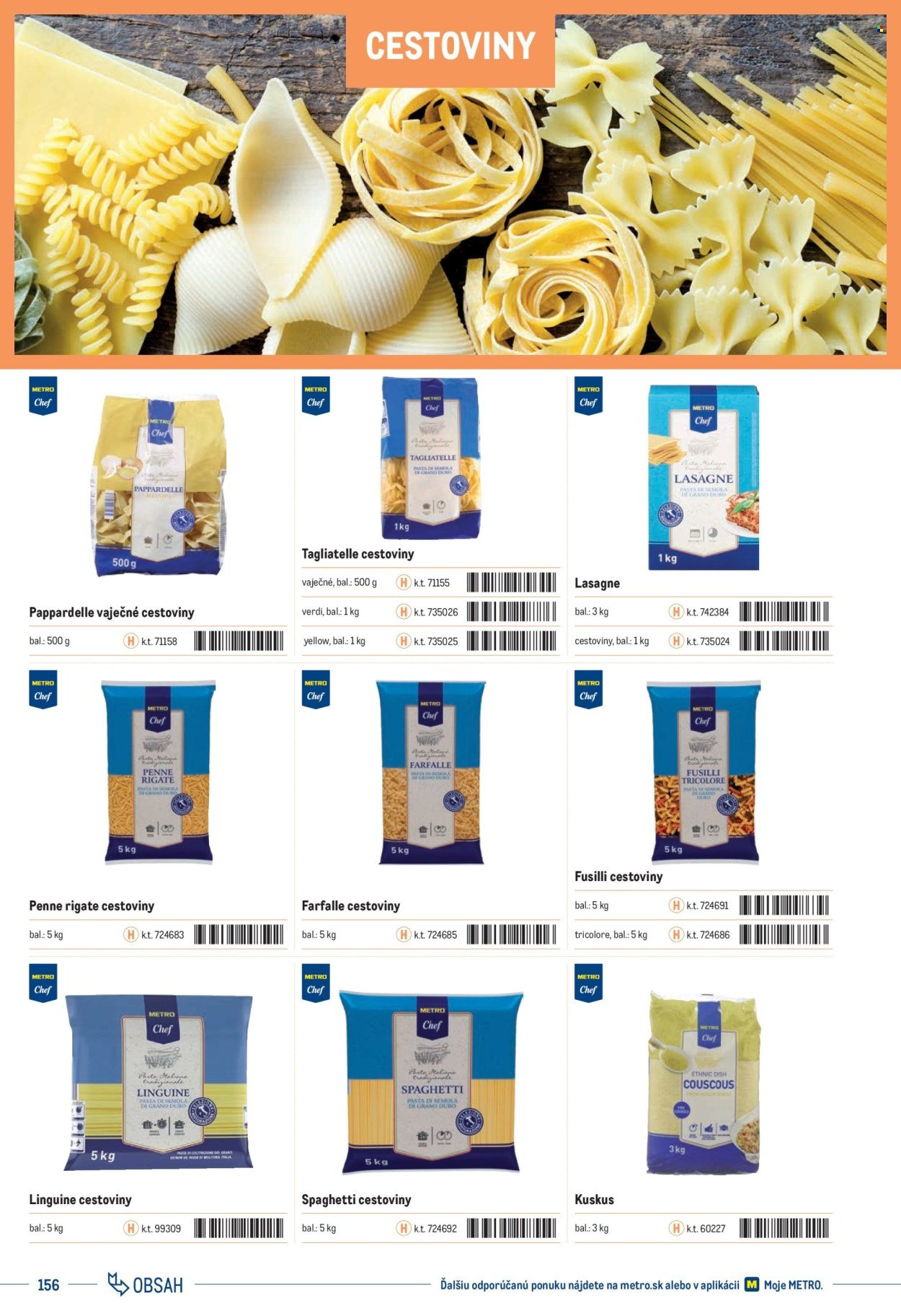 METRO leták - Katalóg vlastných značiek METRO (2025-11-22) | 156