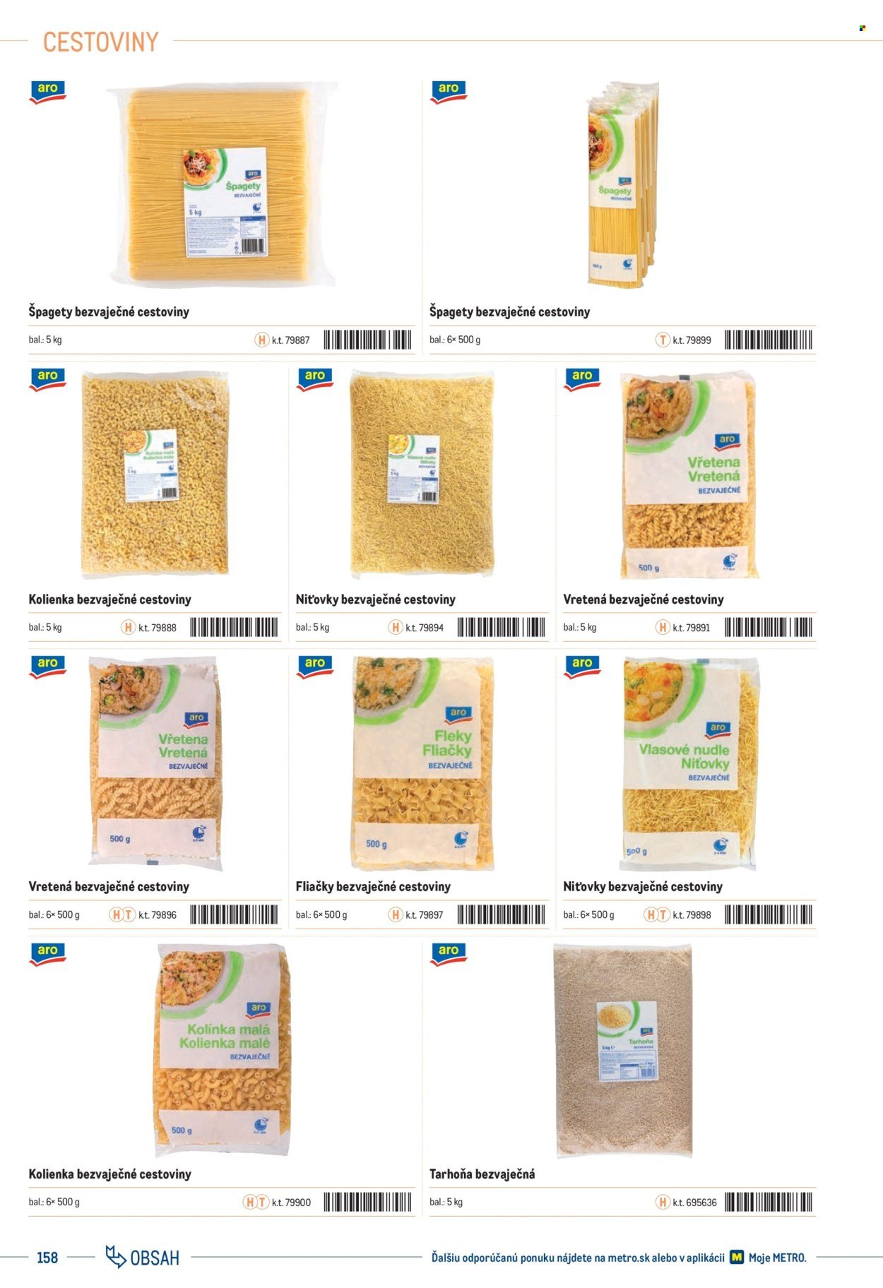 METRO leták - Katalóg vlastných značiek METRO (2025-11-22) | 158