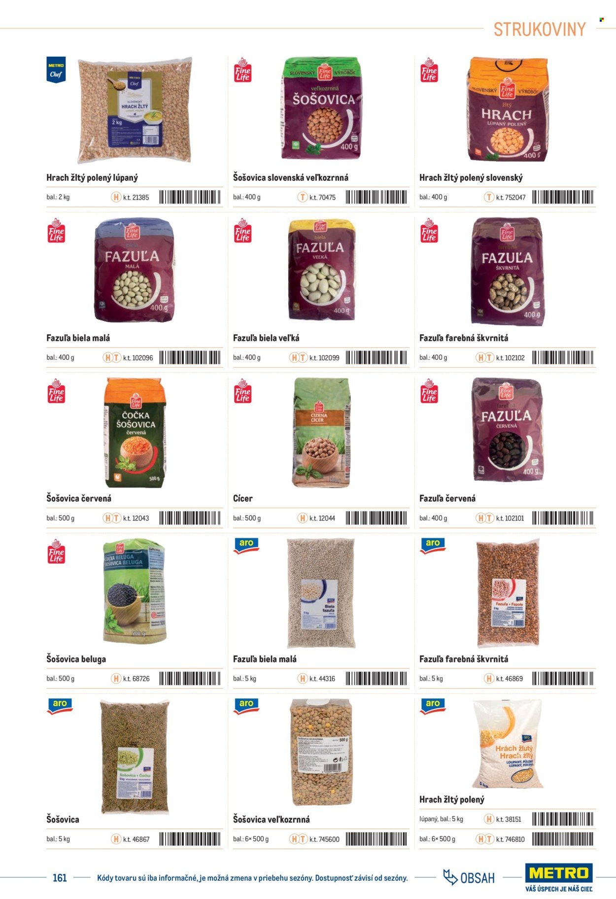 METRO leták - Katalóg vlastných značiek METRO (2025-11-22) | 161