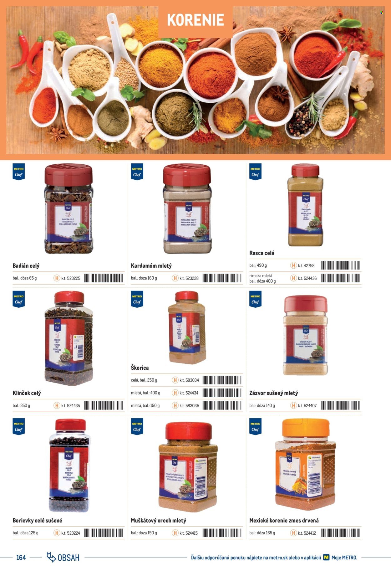 METRO leták - Katalóg vlastných značiek METRO (2025-11-22) | 164