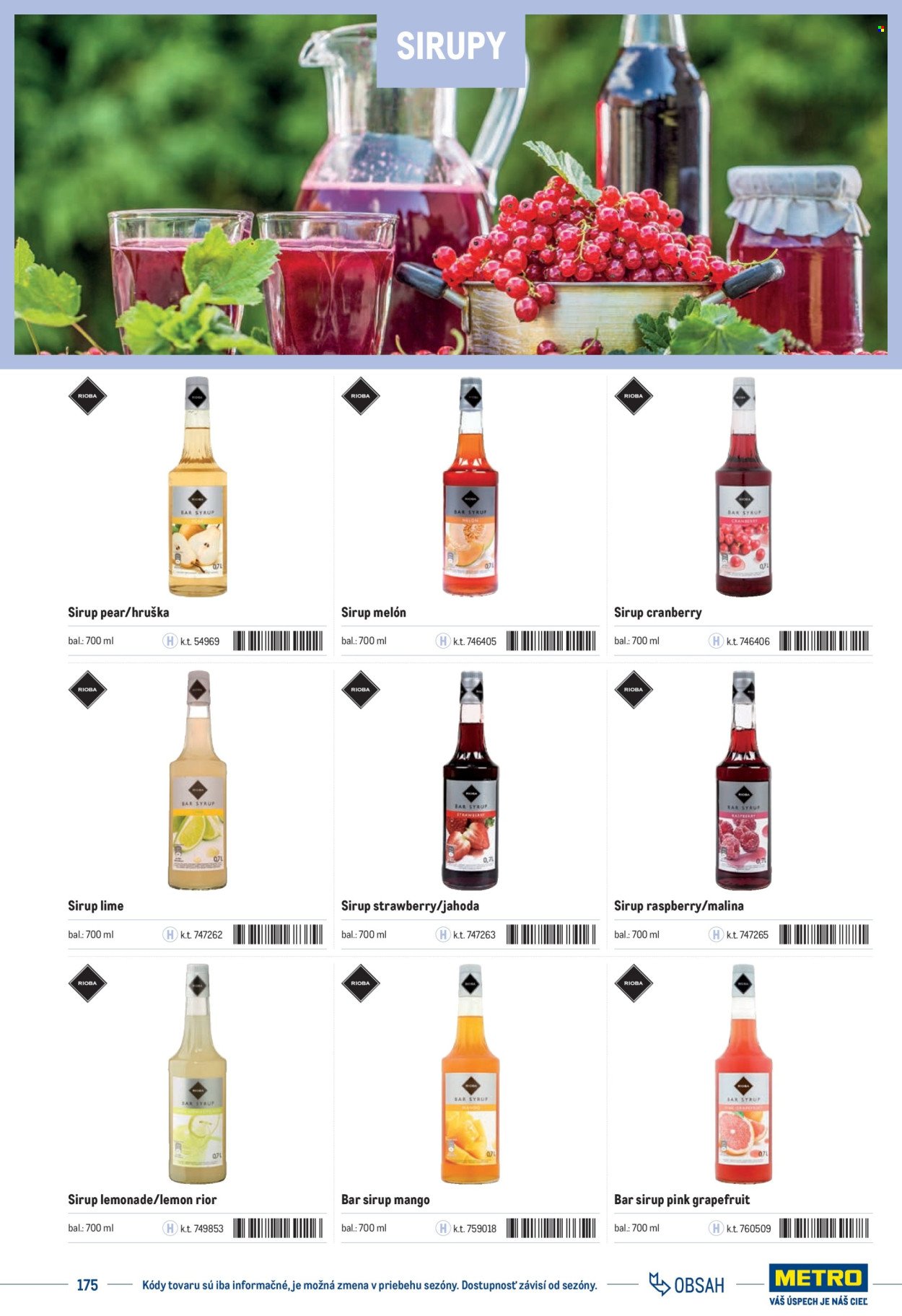 METRO leták - Katalóg vlastných značiek METRO (2025-11-22) | 175
