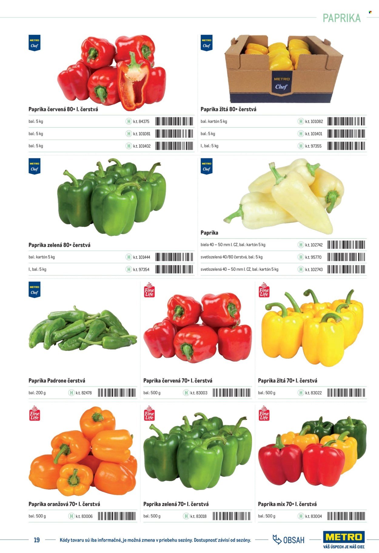 METRO leták - Katalóg vlastných značiek METRO (2025-11-22) | 19