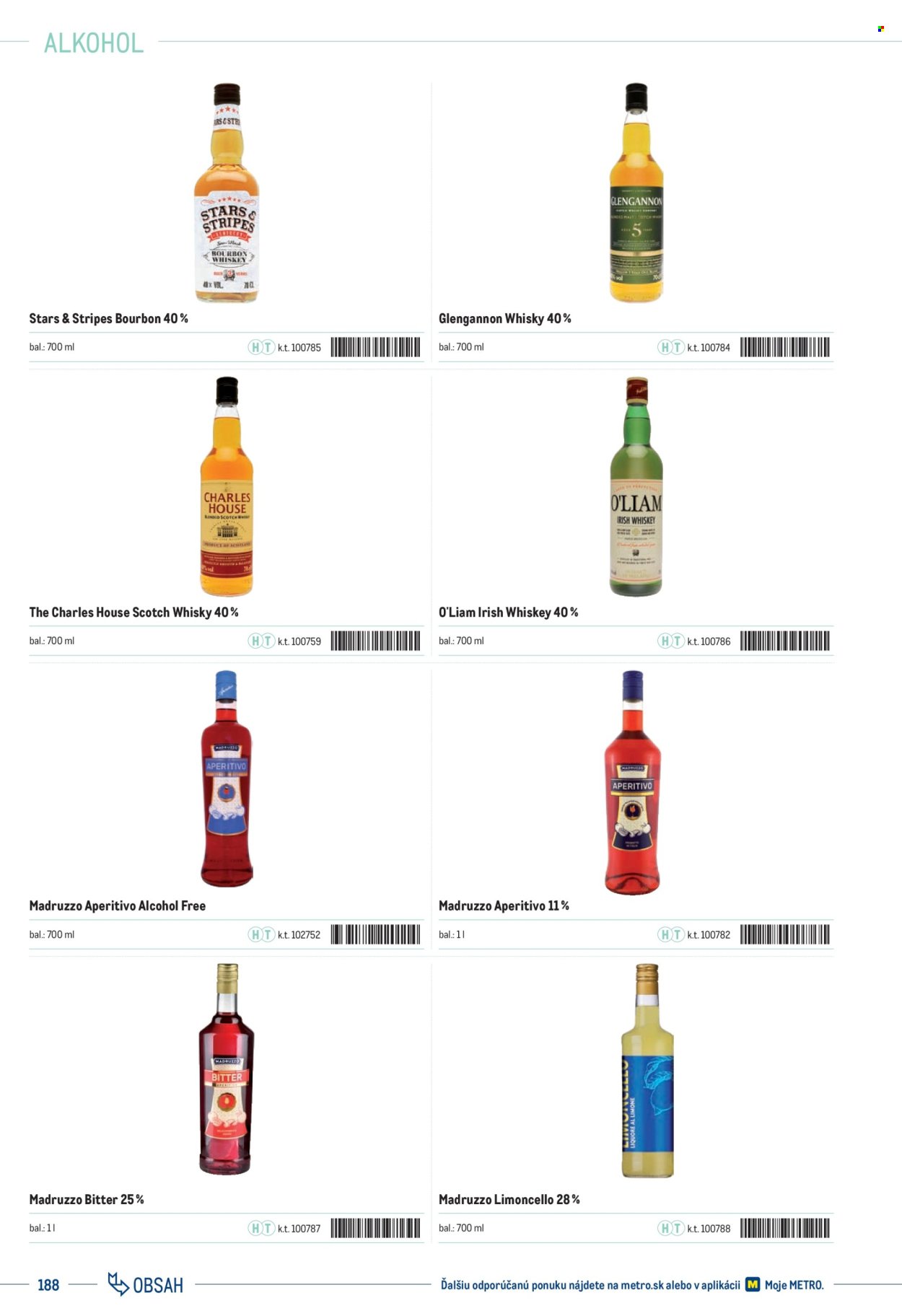 METRO leták - Katalóg vlastných značiek METRO (2025-11-22) | 188