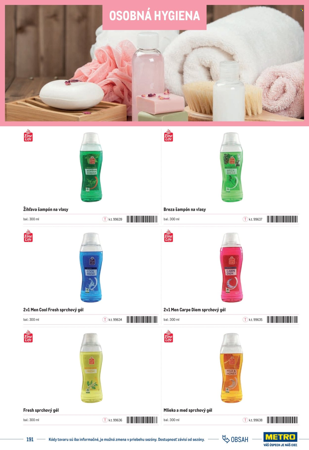 METRO leták - Katalóg vlastných značiek METRO (2025-11-22) | 191