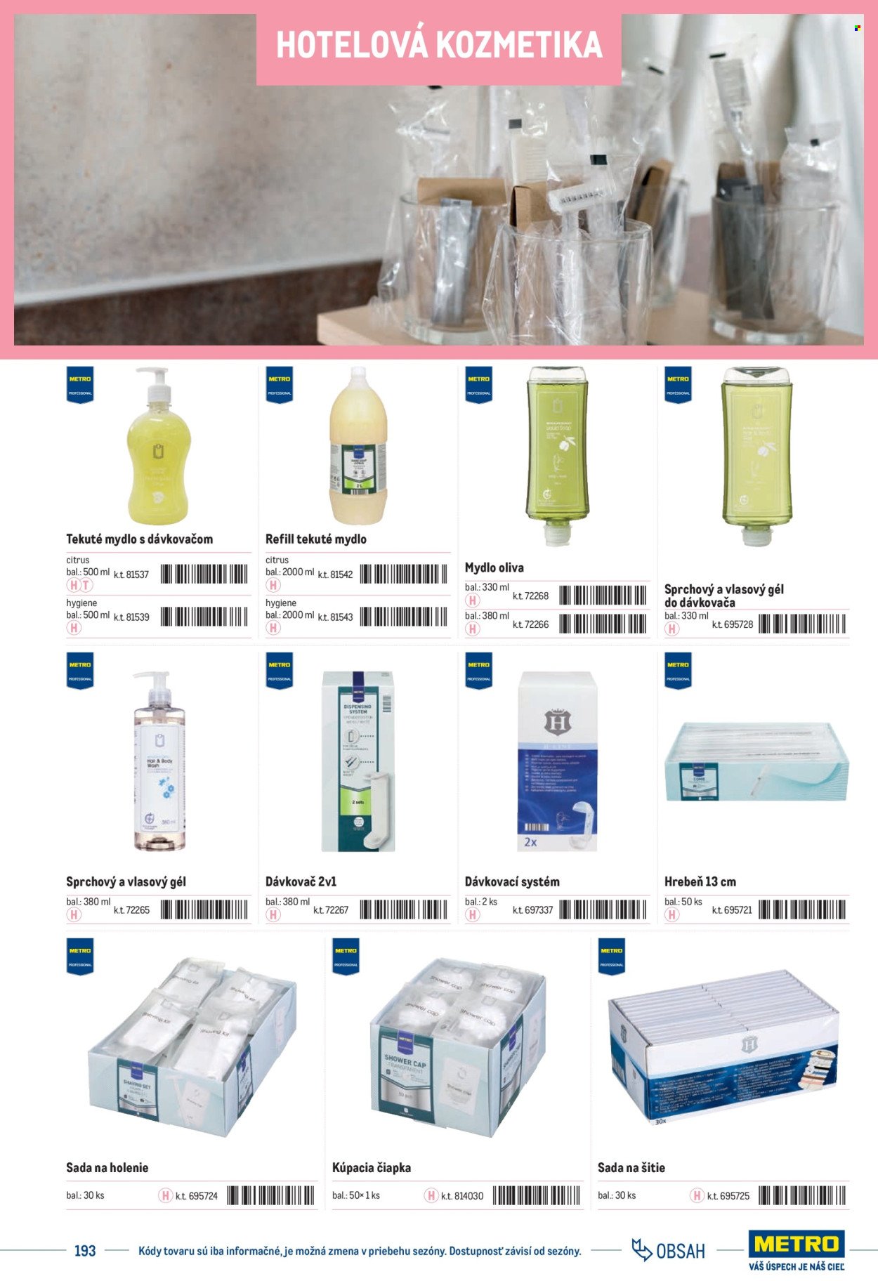 METRO leták - Katalóg vlastných značiek METRO (2025-11-22) | 193