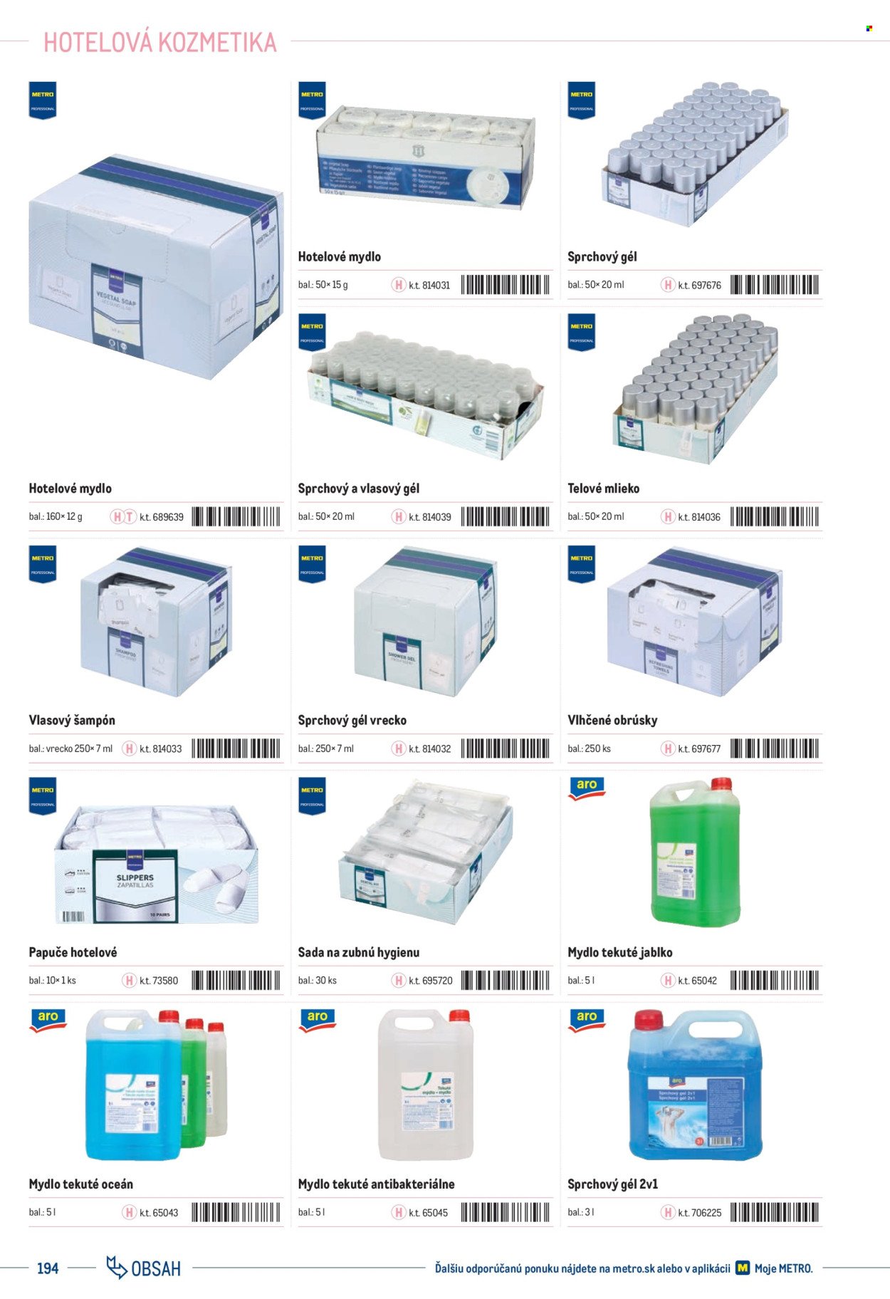 METRO leták - Katalóg vlastných značiek METRO (2025-11-22) | 194