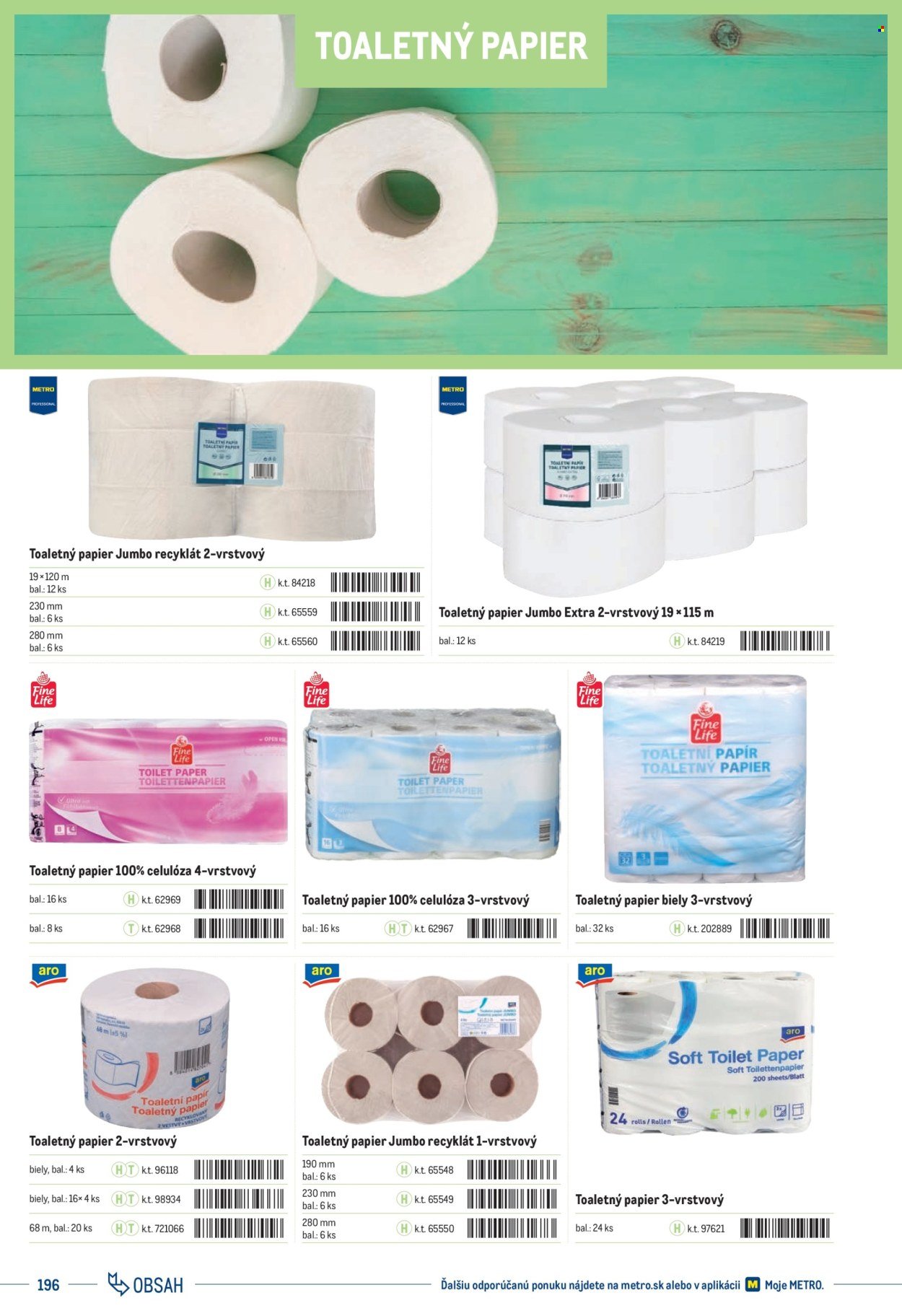 METRO leták - Katalóg vlastných značiek METRO (2025-11-22) | 196