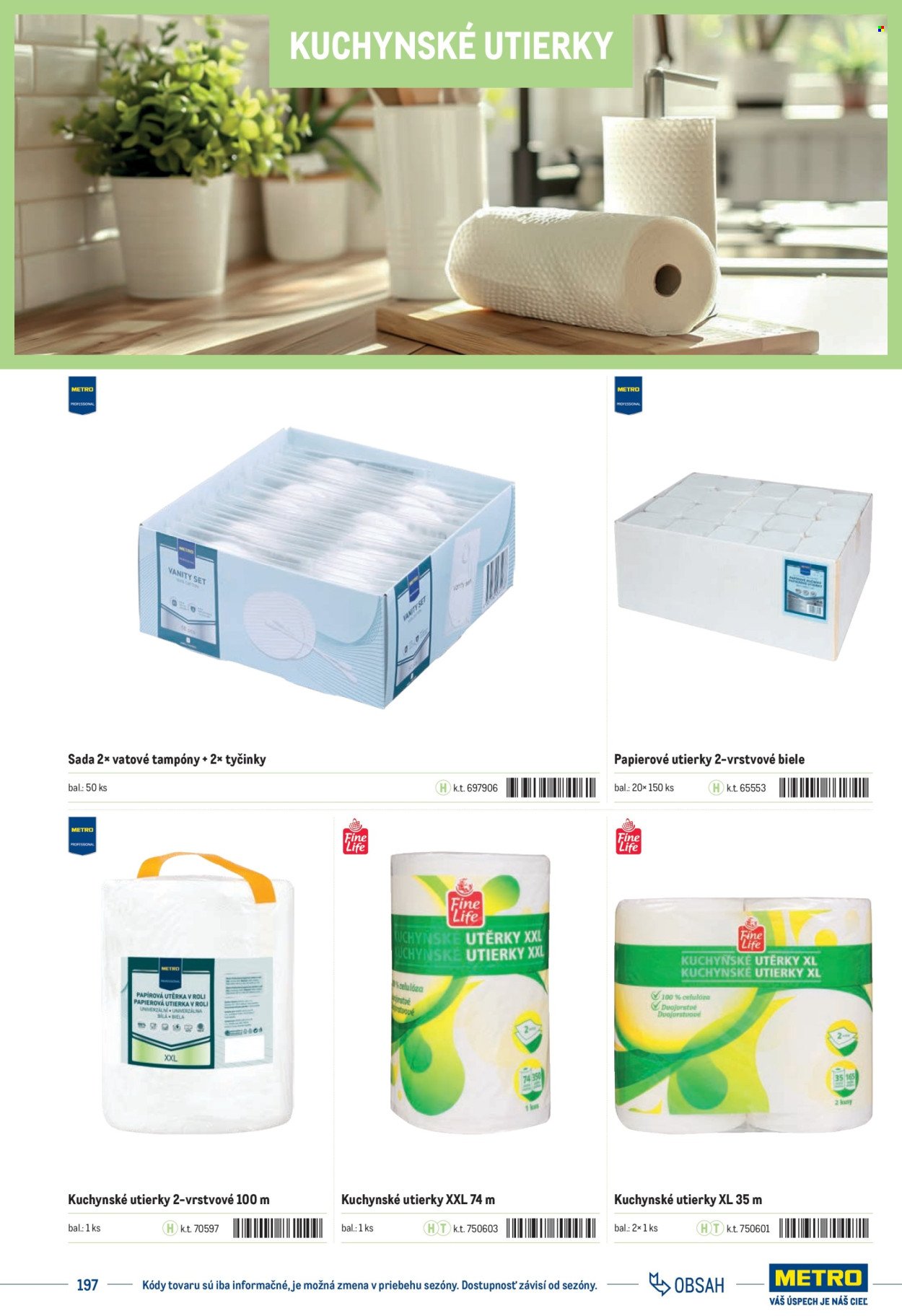 METRO leták - Katalóg vlastných značiek METRO (2025-11-22) | 197