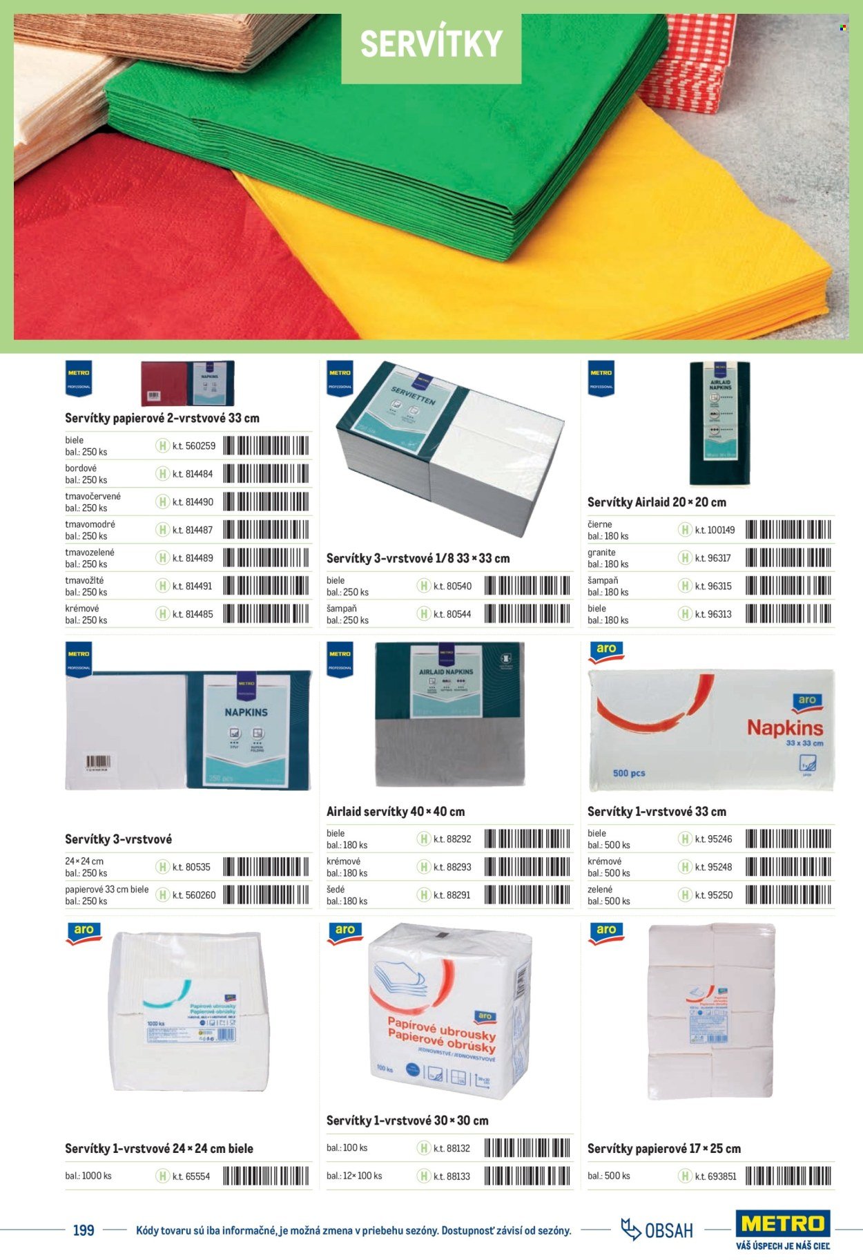 METRO leták - Katalóg vlastných značiek METRO (2025-11-22) | 199