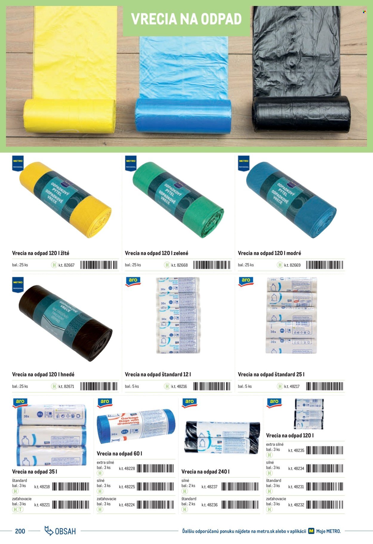 METRO leták - Katalóg vlastných značiek METRO (2025-11-22) | 200