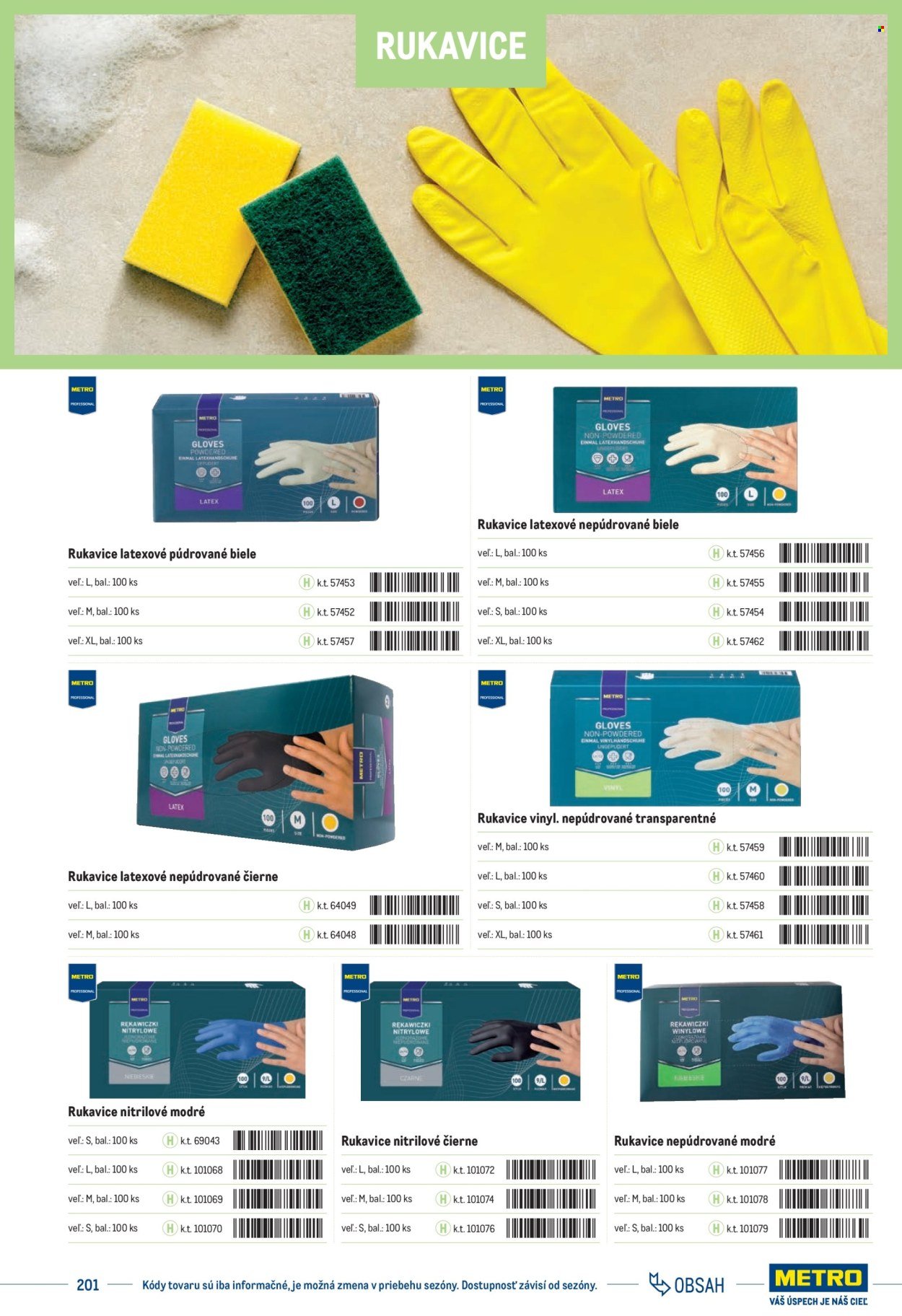 METRO leták - Katalóg vlastných značiek METRO (2025-11-22) | 201