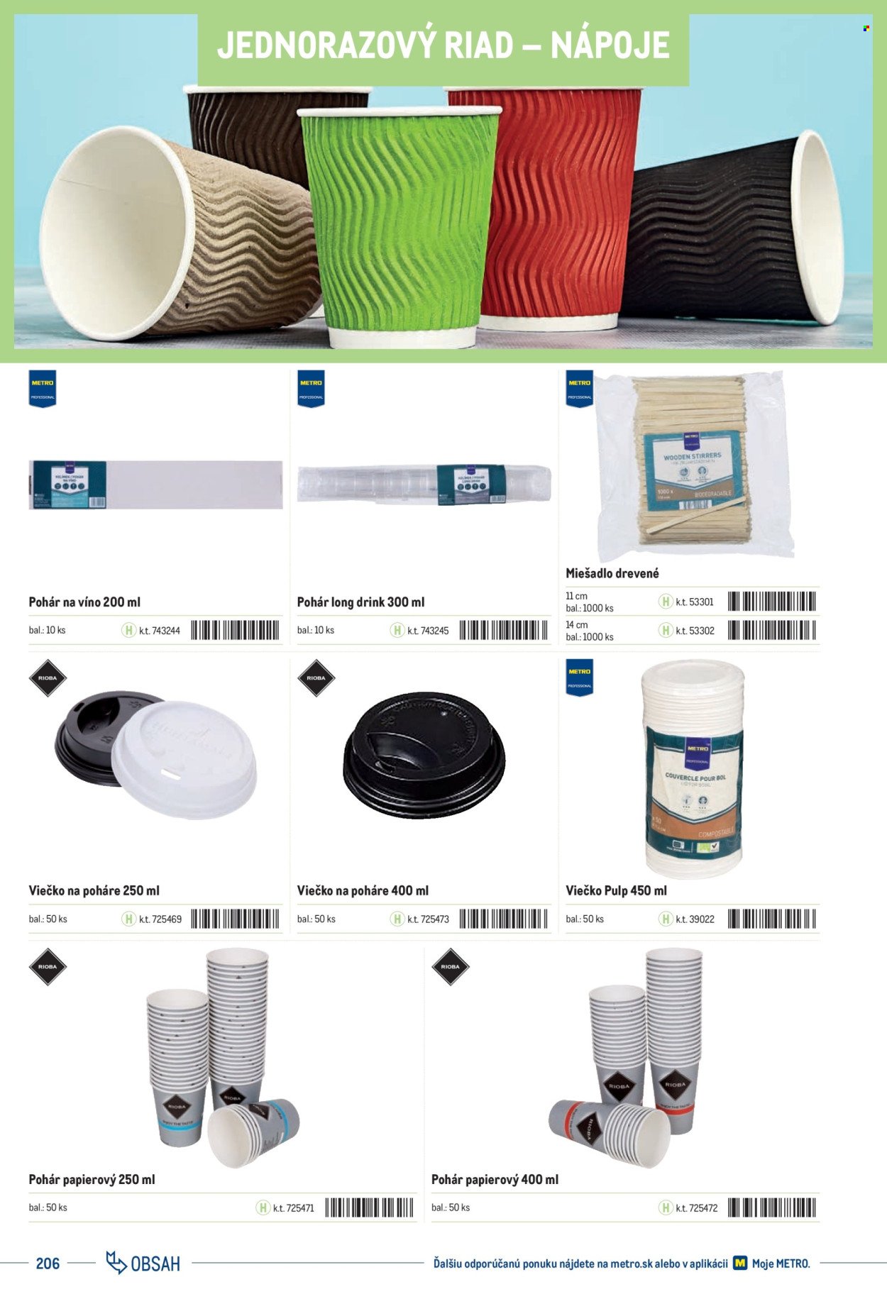 METRO leták - Katalóg vlastných značiek METRO (2025-11-22) | 206