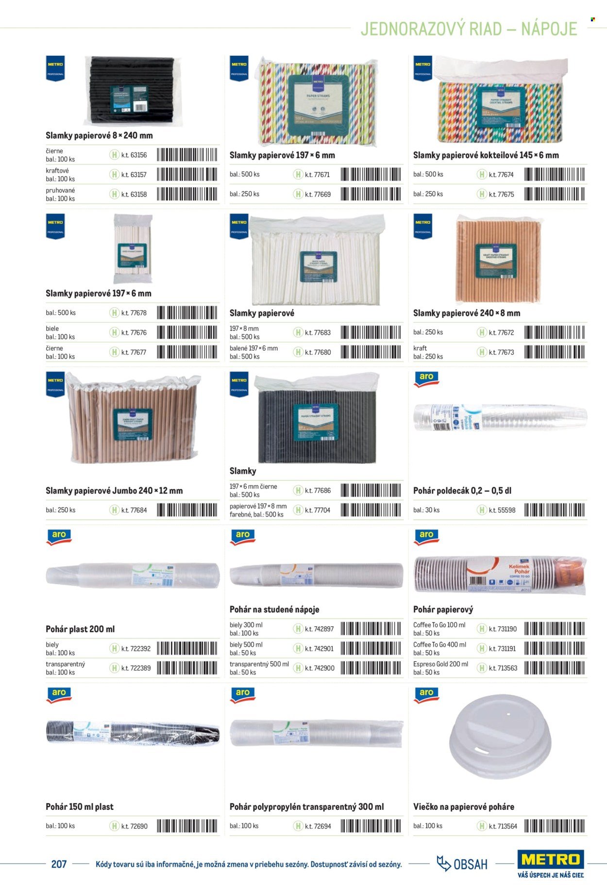METRO leták - Katalóg vlastných značiek METRO (2025-11-22) | 207