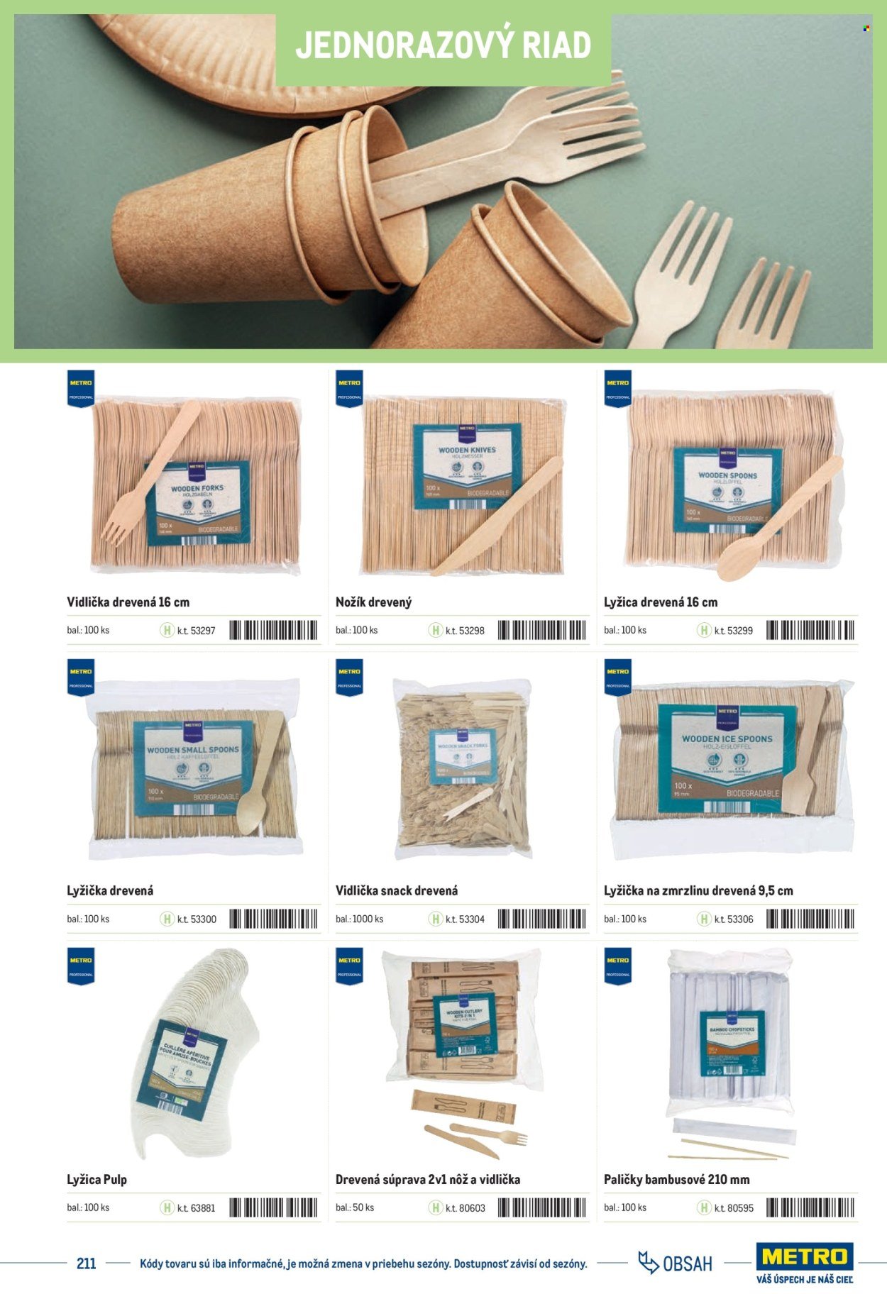 METRO leták - Katalóg vlastných značiek METRO (2025-11-22) | 211
