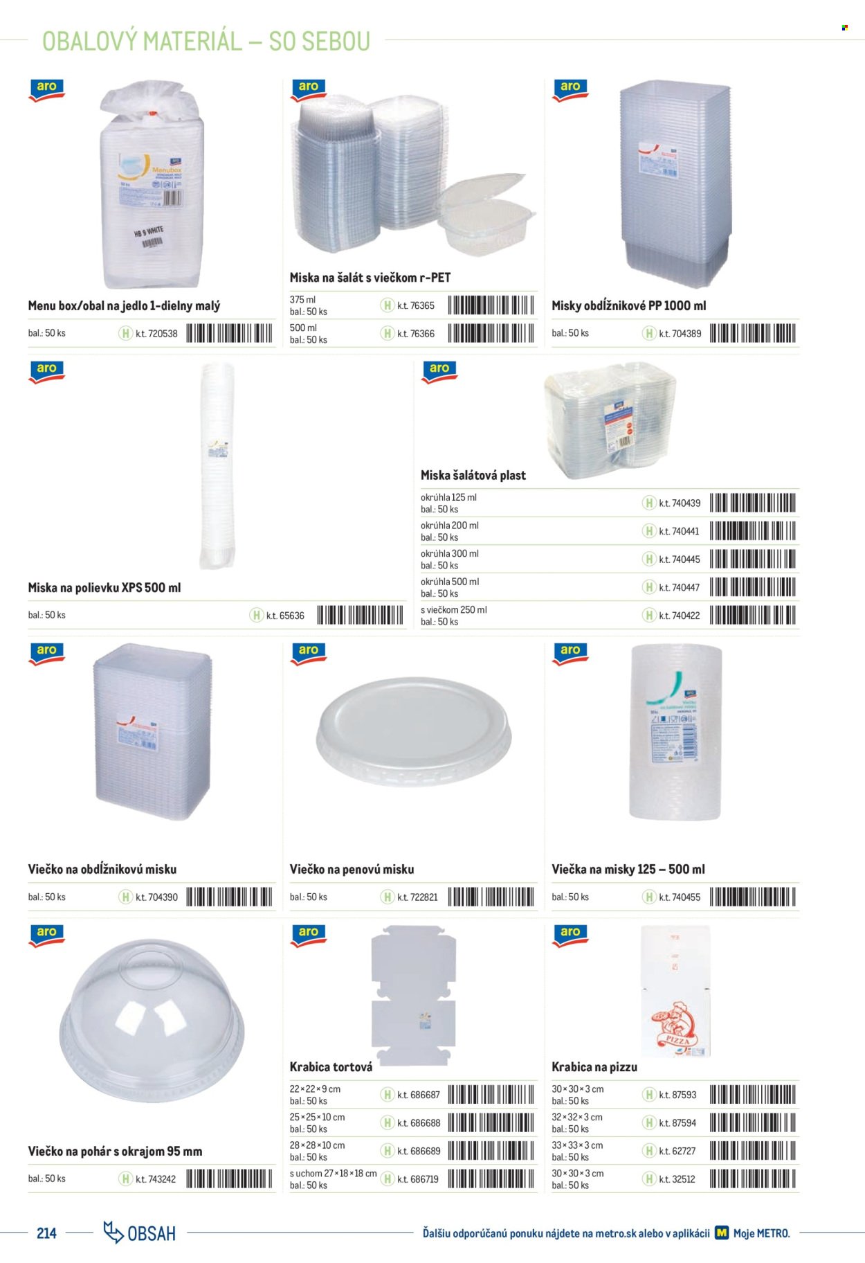 METRO leták - Katalóg vlastných značiek METRO (2025-11-22) | 214