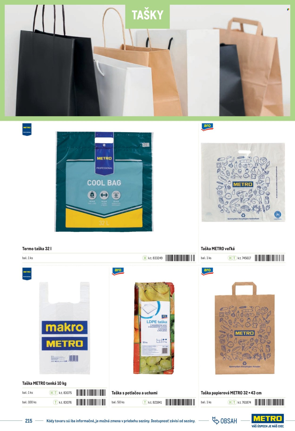 METRO leták - Katalóg vlastných značiek METRO (2025-11-22) | 215