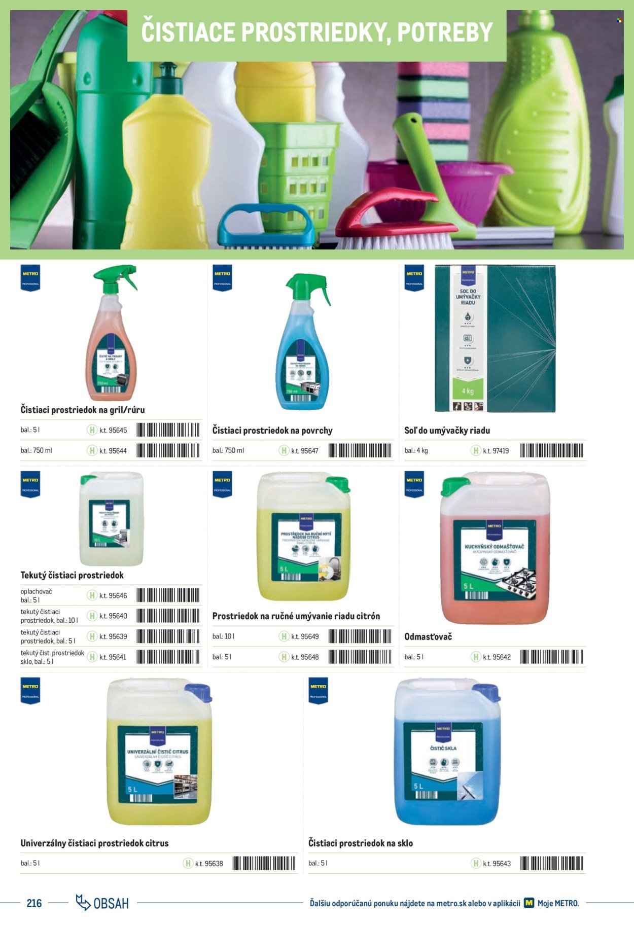 METRO leták - Katalóg vlastných značiek METRO (2025-11-22) | 216