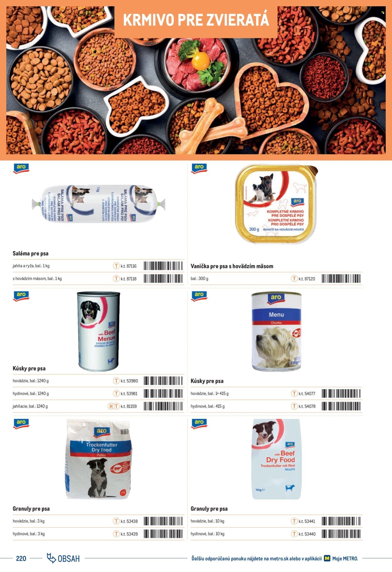 METRO leták - Katalóg vlastných značiek METRO (2025-11-22) | 220