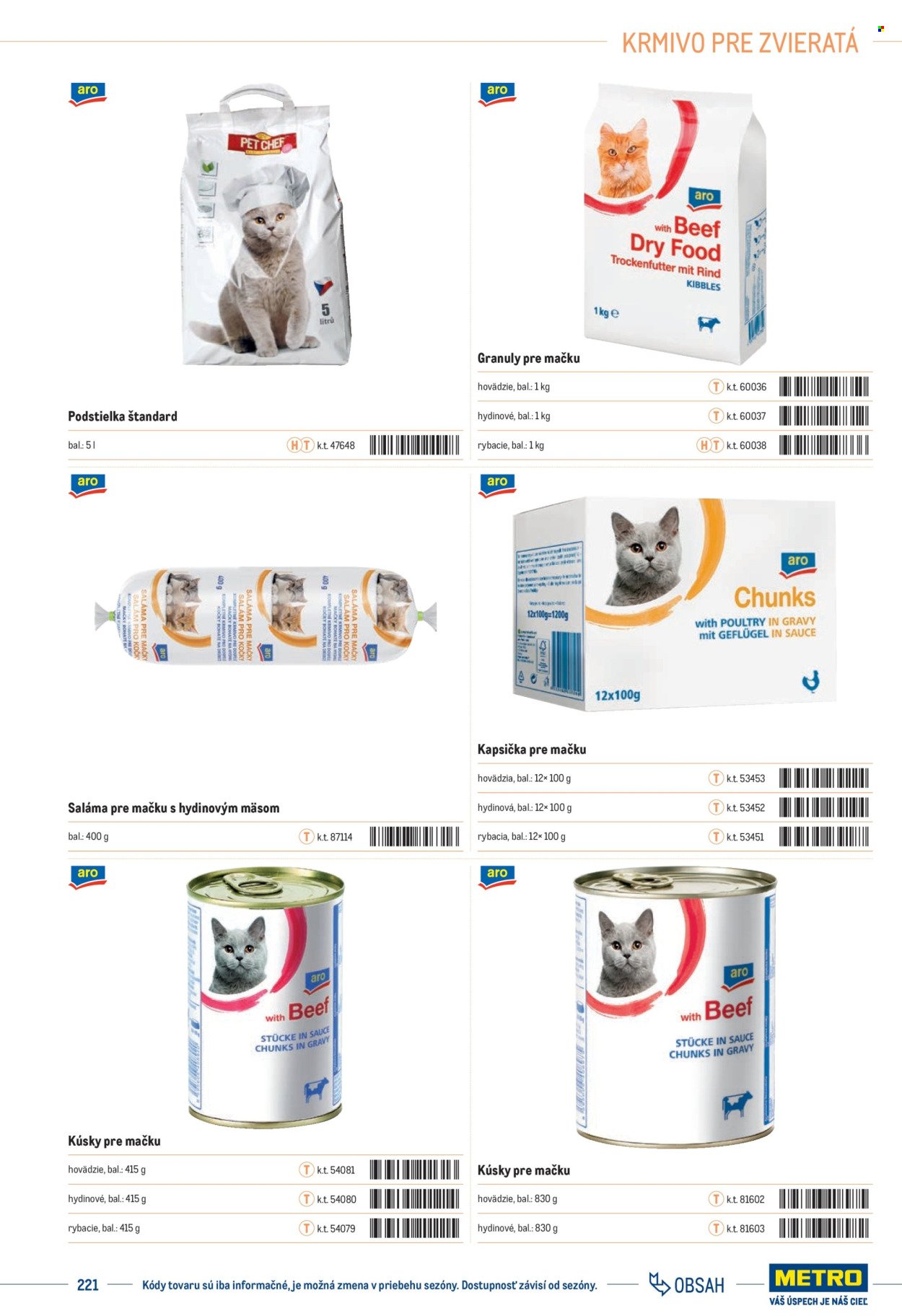 METRO leták - Katalóg vlastných značiek METRO (2025-11-22) | 221