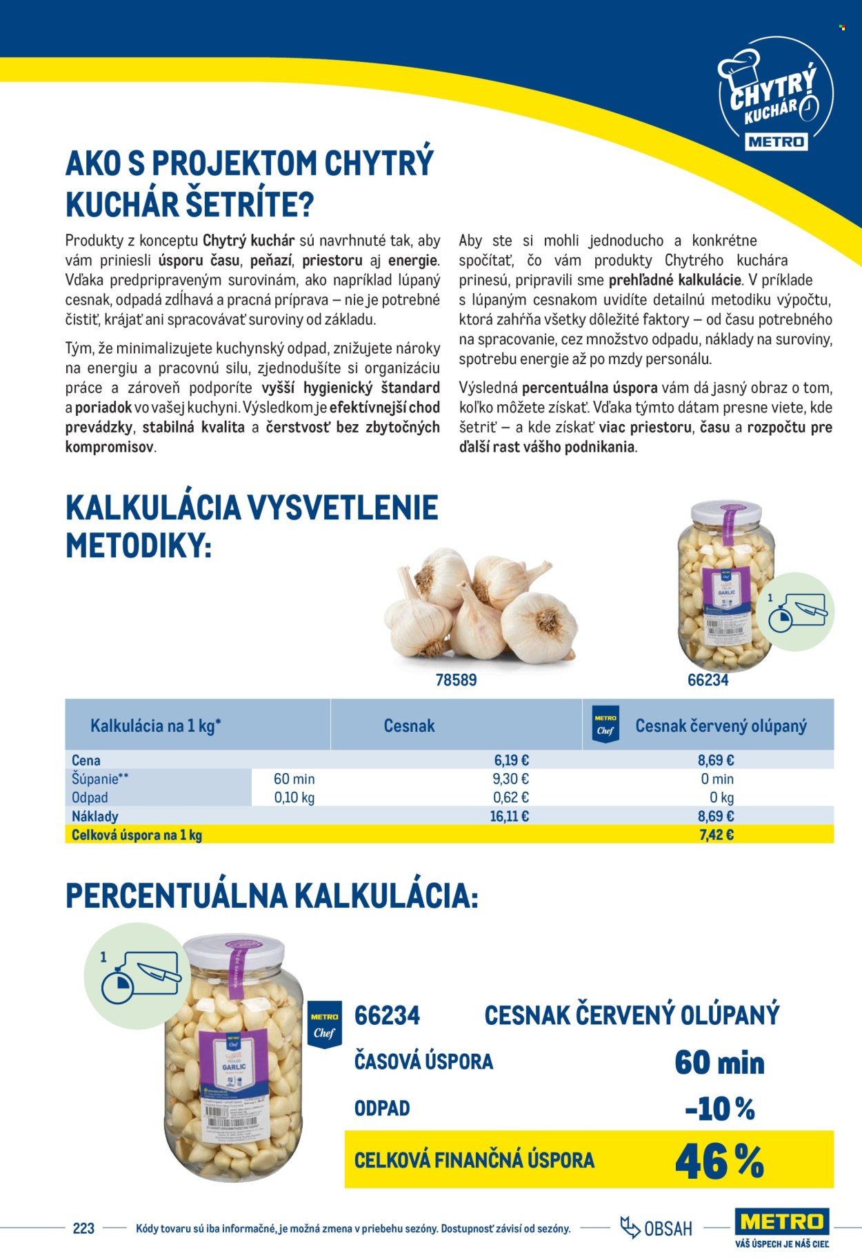 METRO leták - Katalóg vlastných značiek METRO (2025-11-22) | 223